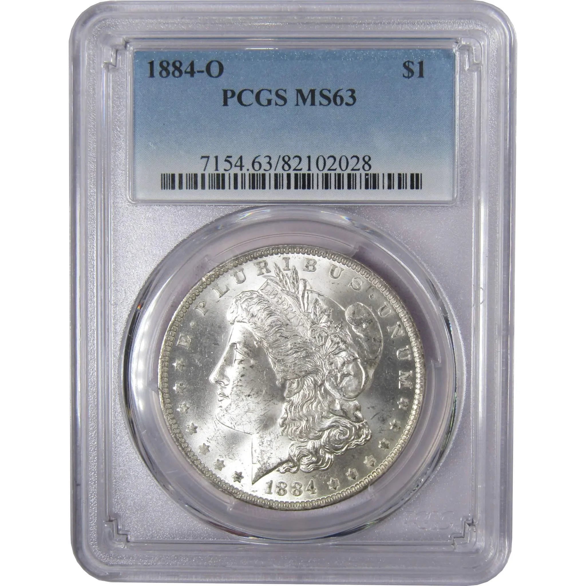 1884 O Morgan Dollar MS 63 PCGS Silver Uncirculated $1 Coin - Morgan coin - Morgan silver dollar - Morgan silver dollar for sale - Profile Coins & Collectibles