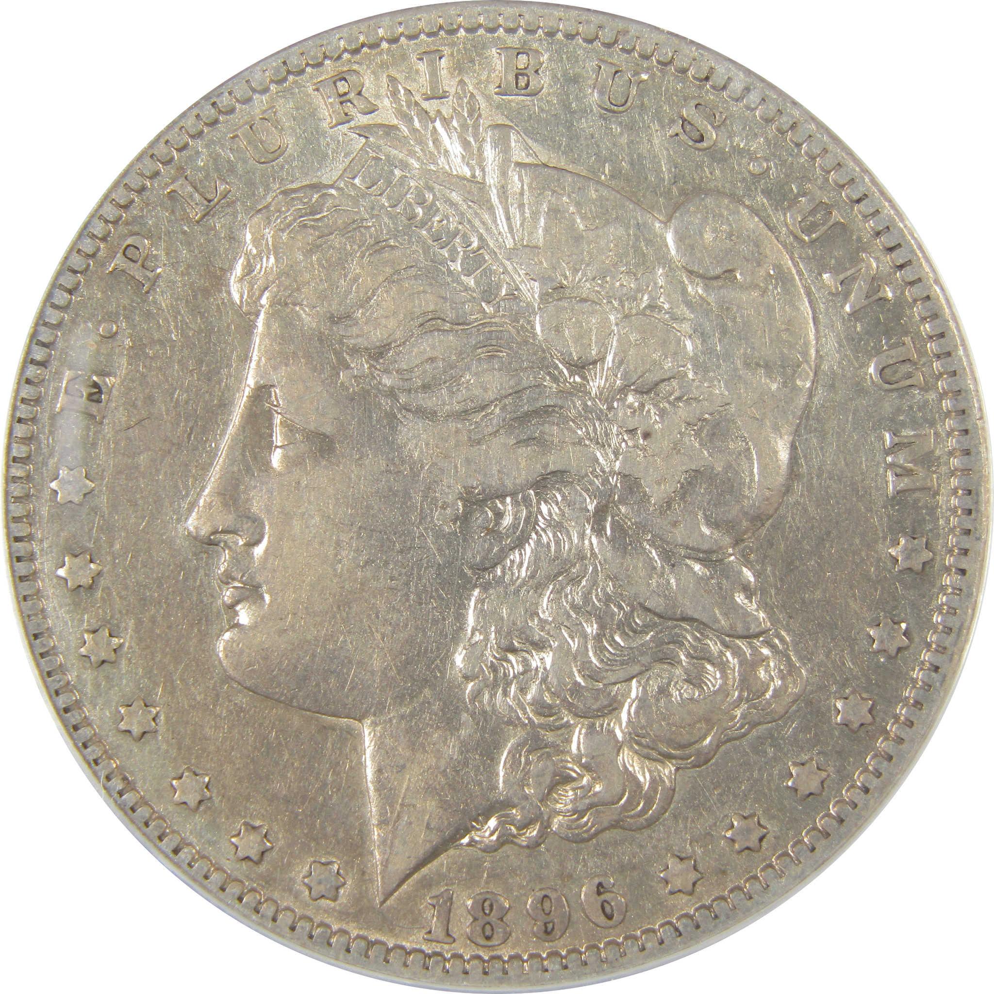 1896 S Morgan Dollar VF 35 Details ANACS Silver $1 Coin SKU:I19321 - Morgan coin - Morgan silver dollar - Morgan silver dollar for sale - Profile Coins & Collectibles