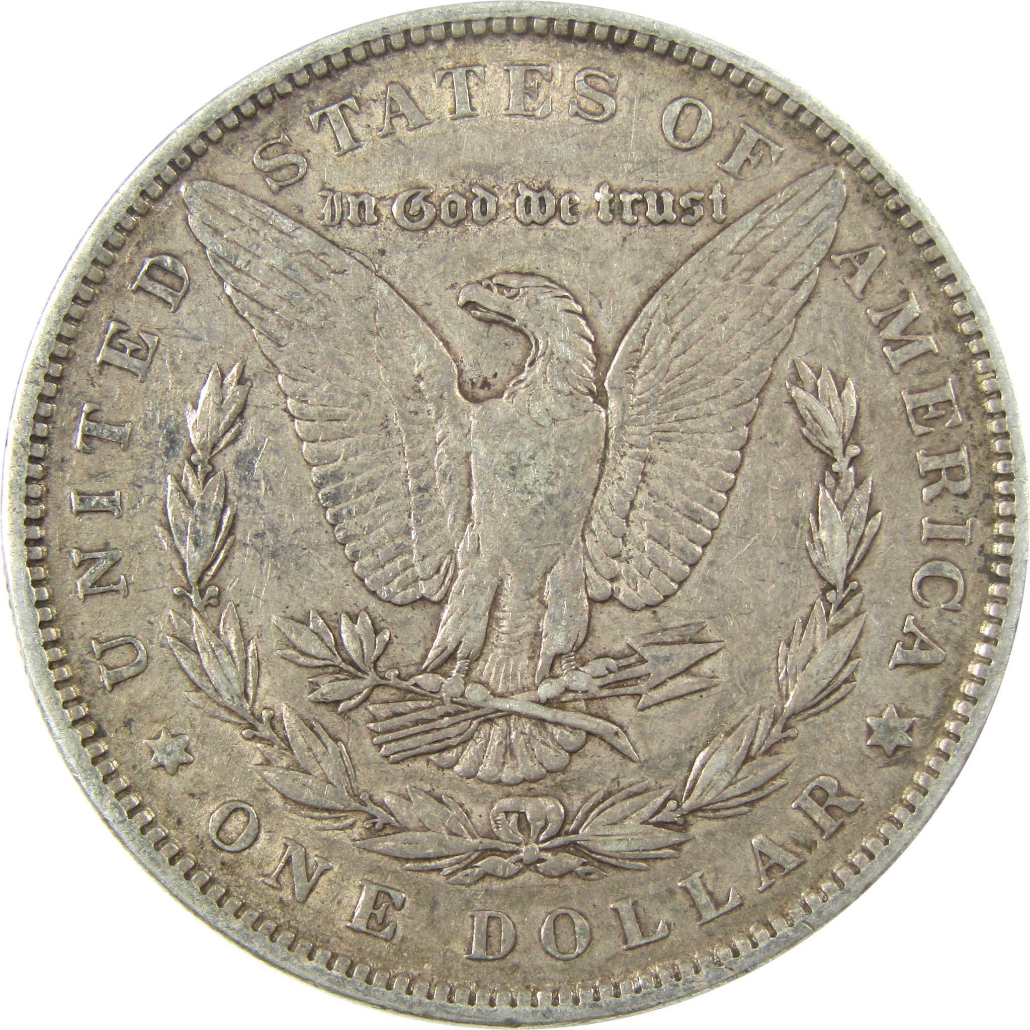 1889 Barwing Morgan Silver $1 XF EF Extremely Fine Details SKU:I25343 - Morgan coin - Morgan silver dollar - Morgan silver dollar for sale - Profile Coins & Collectibles