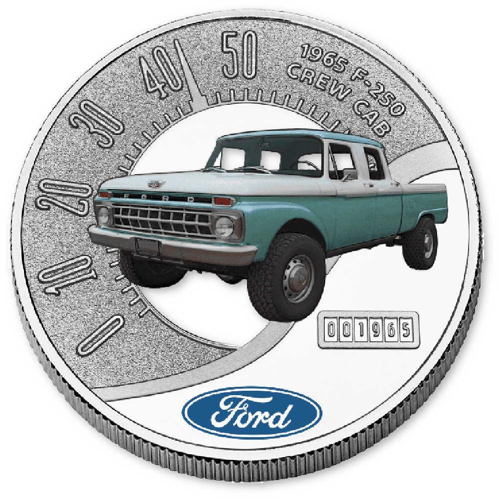2025 Liberia Ford Truck Series 1965 F-250 Proof-Like $1 Coin