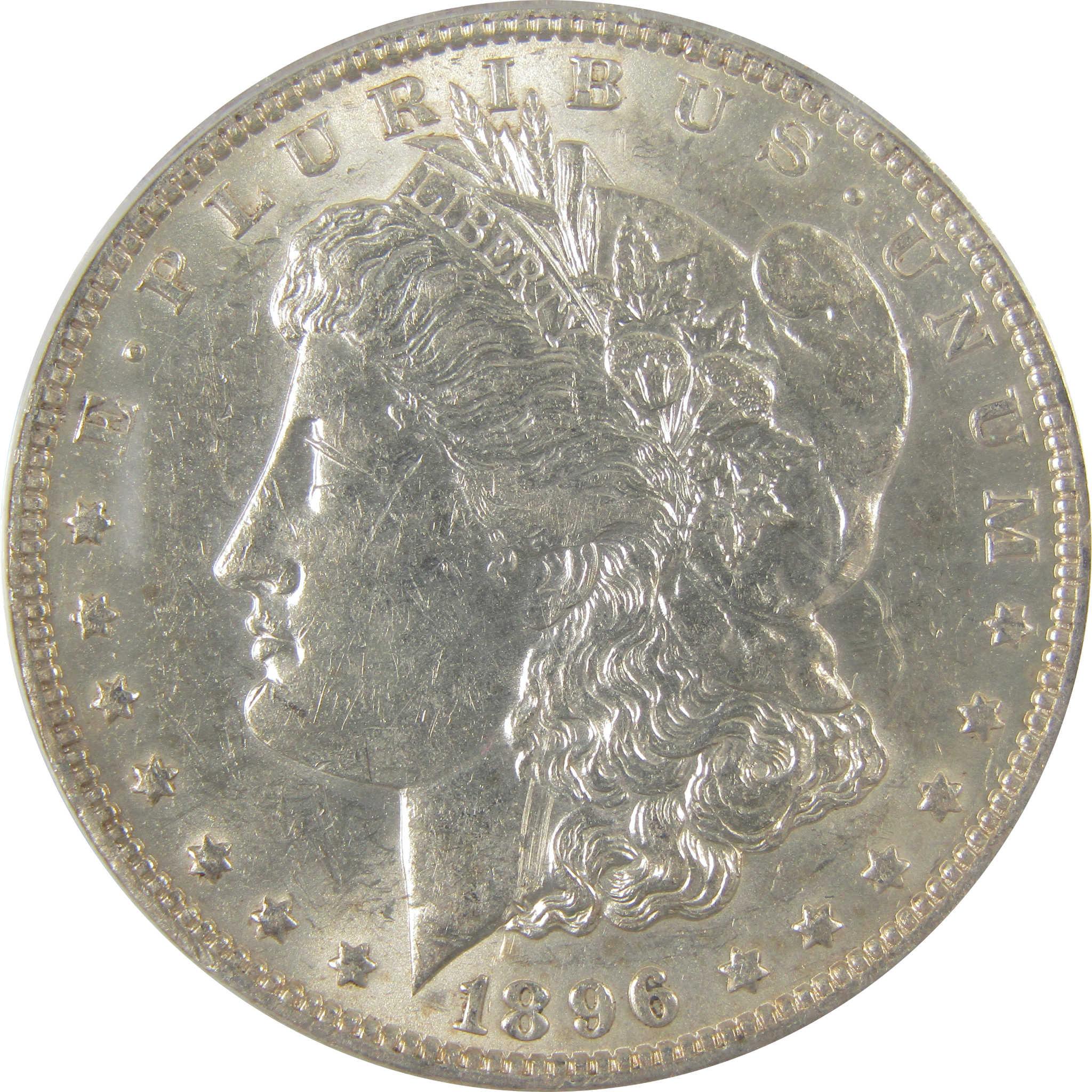 1896 O Morgan Dollar AU 55 Details ANACS Silver $1 Coin SKU:I19002 - Morgan coin - Morgan silver dollar - Morgan silver dollar for sale - Profile Coins & Collectibles