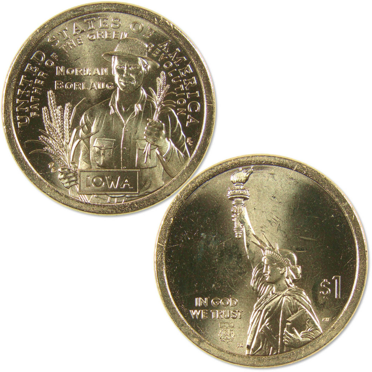 2026 D Iowa Norman Borlaug American Innovation Dollar Uncirculated