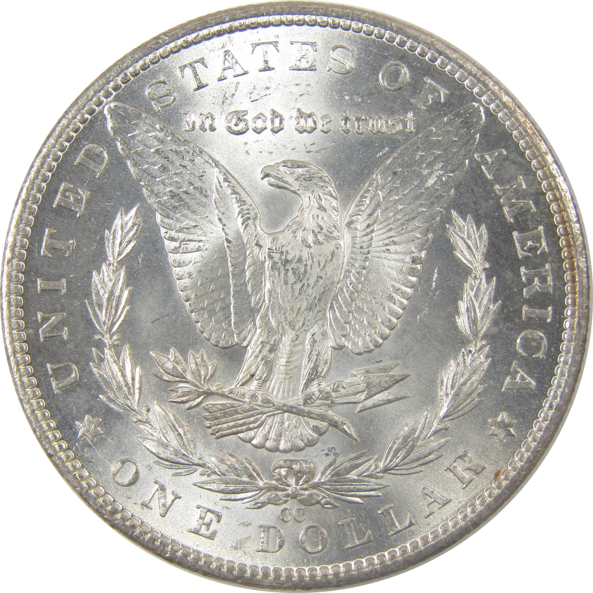 1884 CC Morgan Silver Dollar BU Choice Uncirculated Toned SKU:I24653