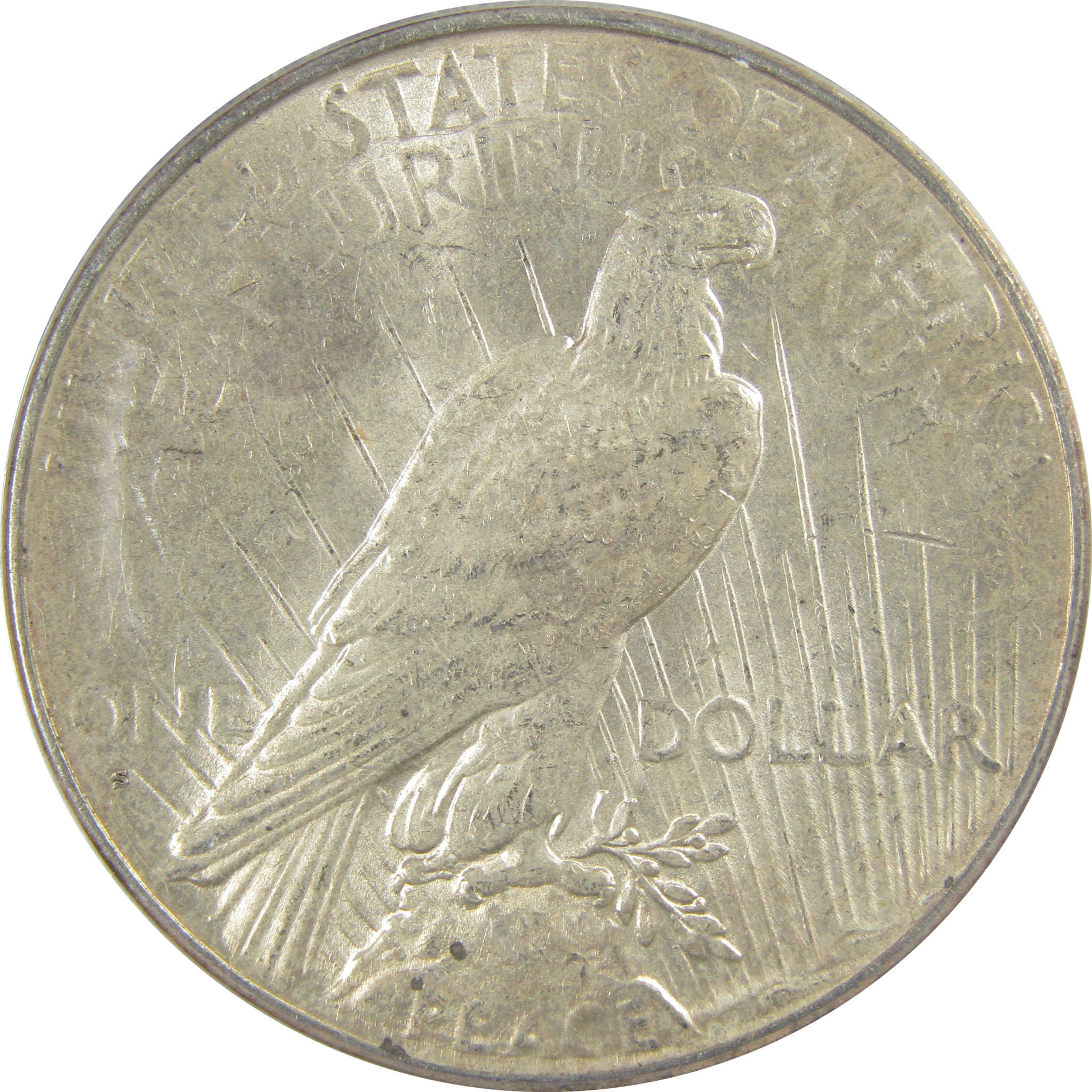 1926 S Peace Dollar AU 55 ANACS Silver $1 Coin SKU:I20428