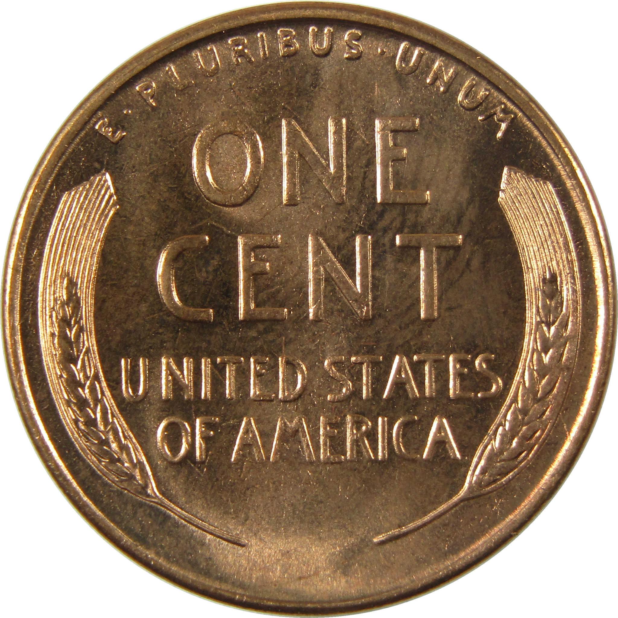 1940 S Lincoln Wheat Cent Uncirculated Mint State Penny 1c Coin