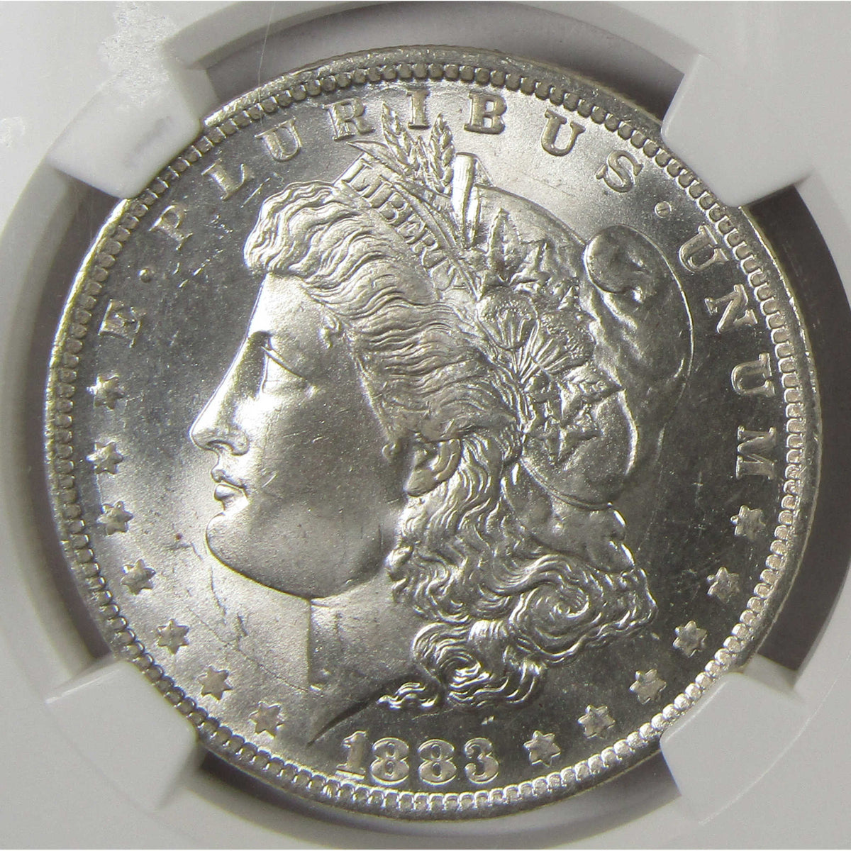 1883 O Morgan Silver Dollar MS 65+ NGC Uncirculated $1 Coin - Morgan coin - Morgan silver dollar - Morgan silver dollar for sale - Profile Coins & Collectibles
