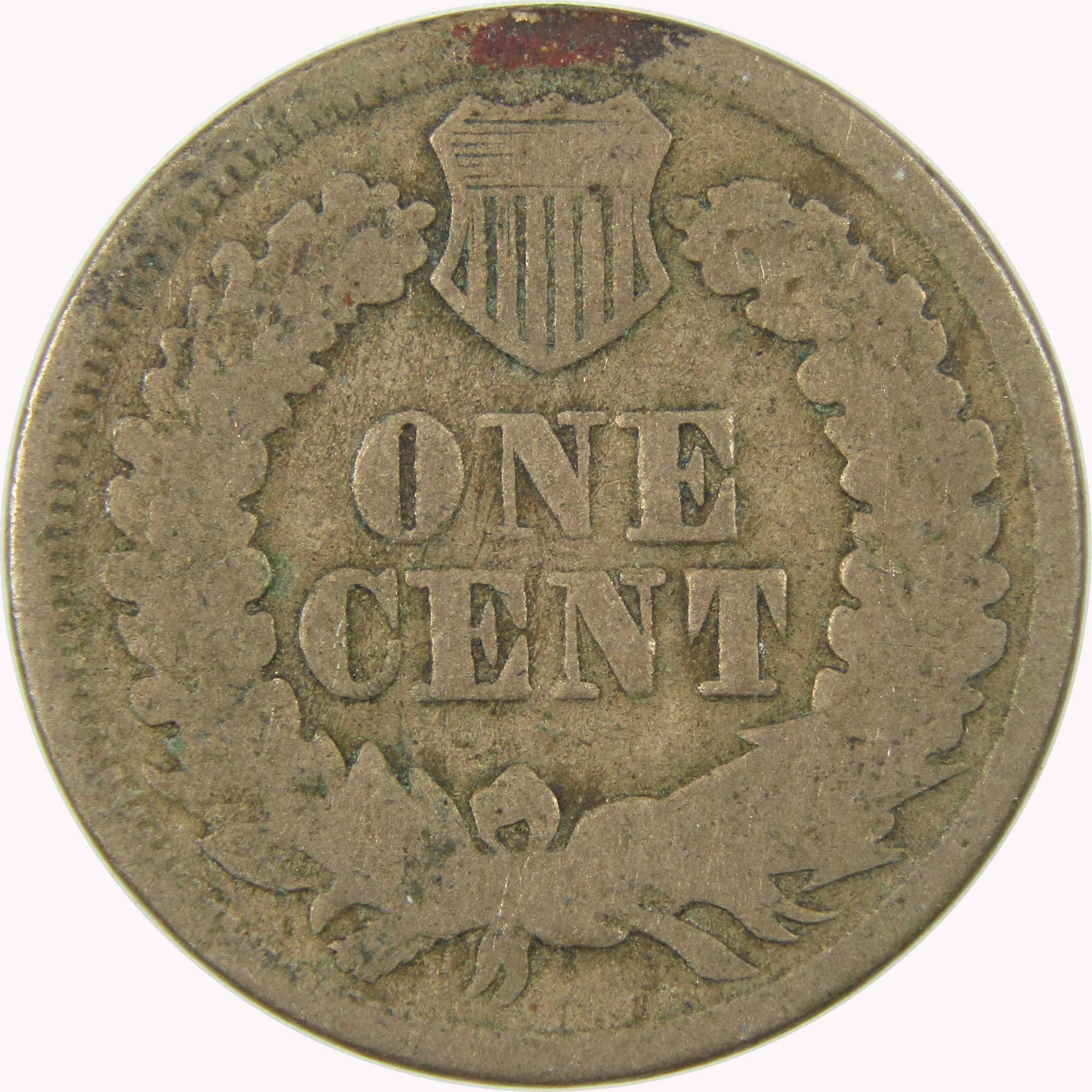 1863 Indian Head Cent G Good Penny 1c Coin SKU:CP1102