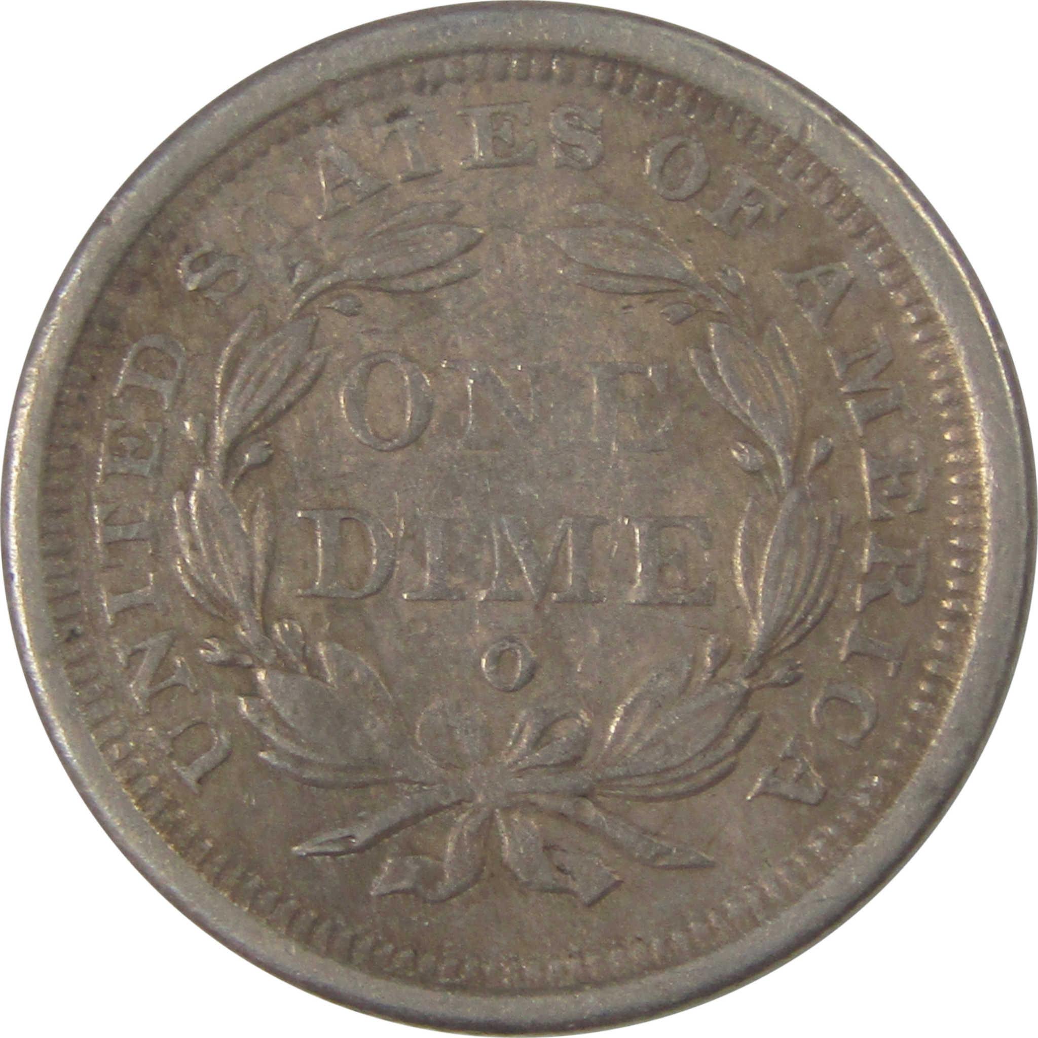 1842 O Seated Liberty Dime XF/AU Silver 10c Coin SKU:I18005