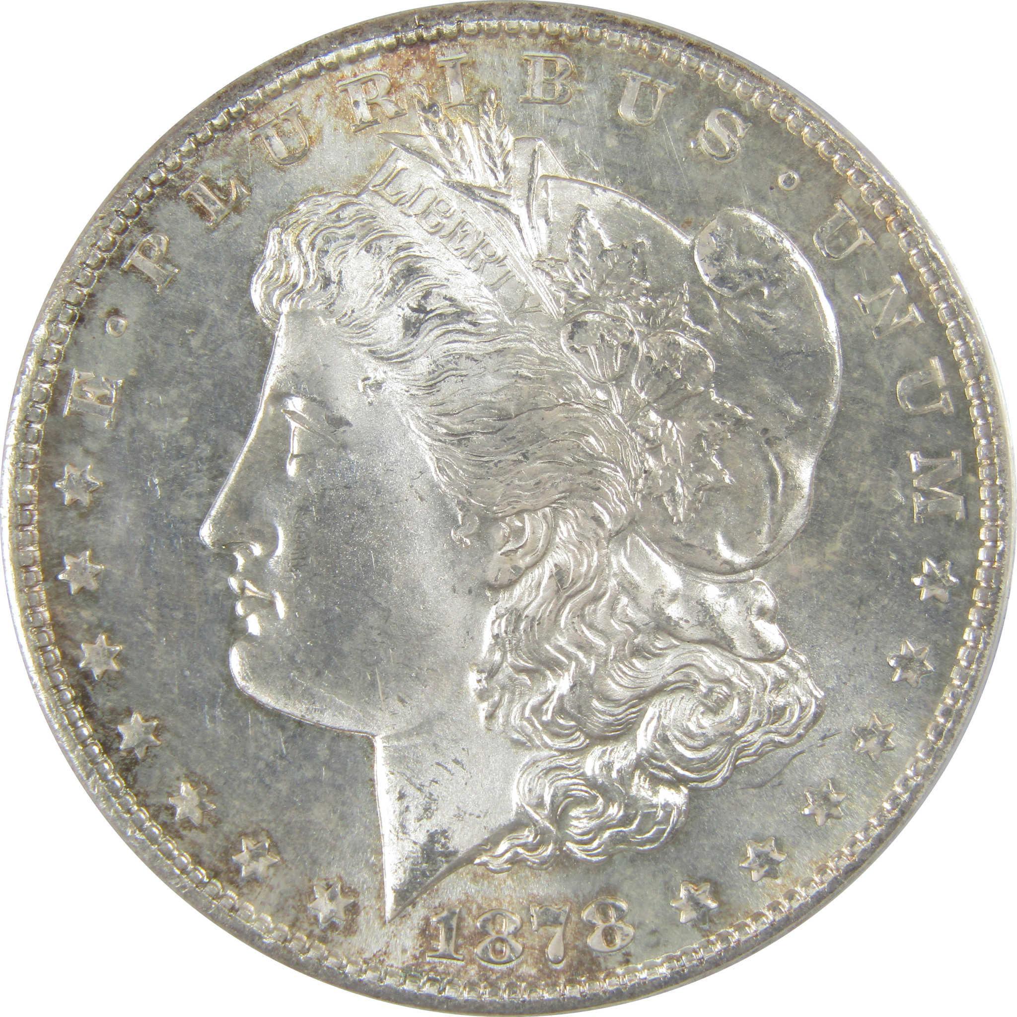 1878 S Morgan Dollar MS 64 ANACS Silver Uncirculated SKU:I23436 - Morgan coin - Morgan silver dollar - Morgan silver dollar for sale - Profile Coins & Collectibles