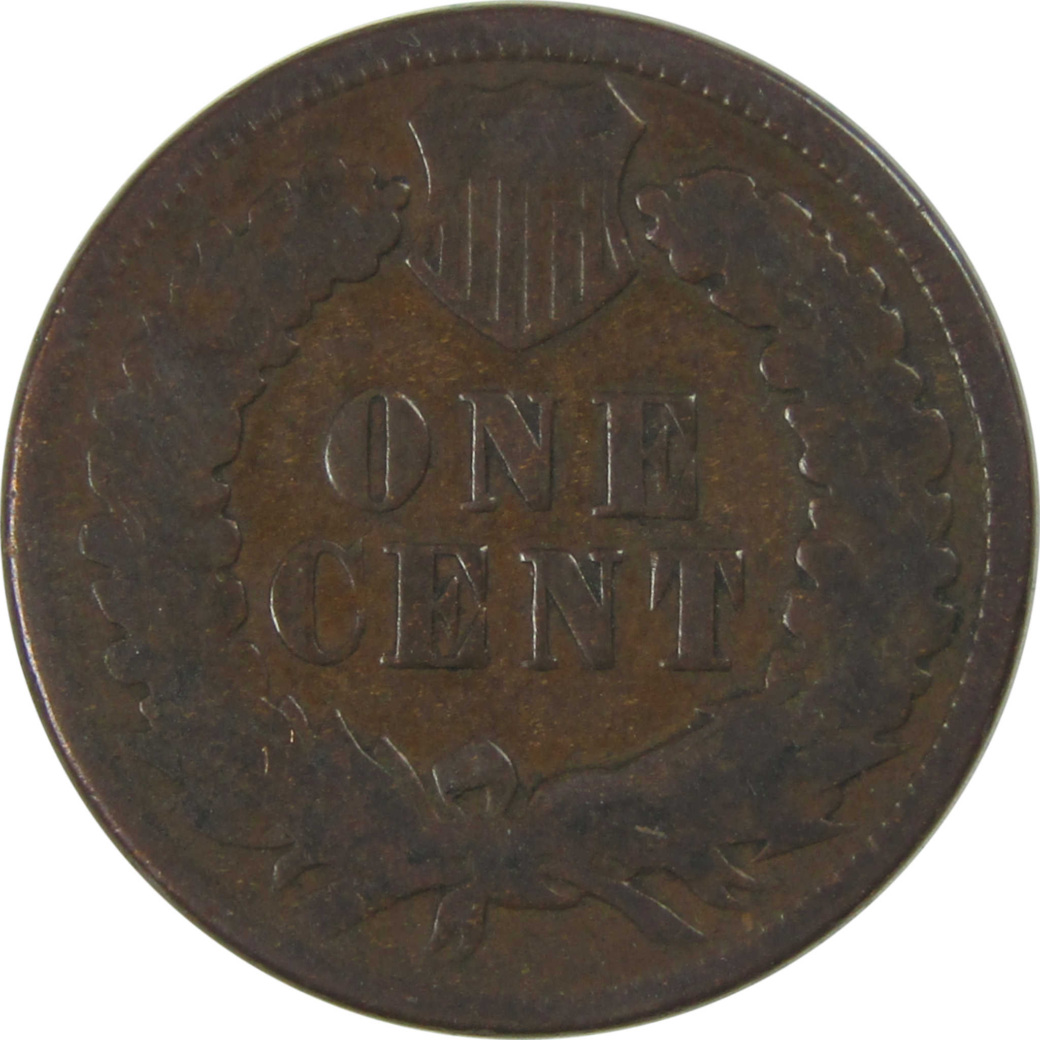 1876 Indian Head Cent G Good Penny 1c Coin SKU:I23174