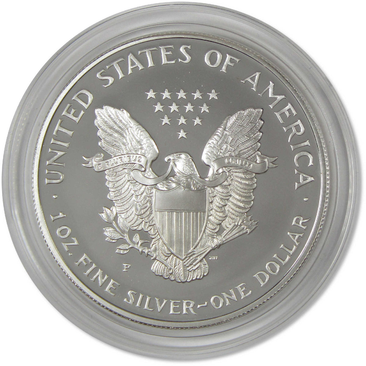 1996 P American Silver Eagle Proof $1 Coin Collectible OGP COA