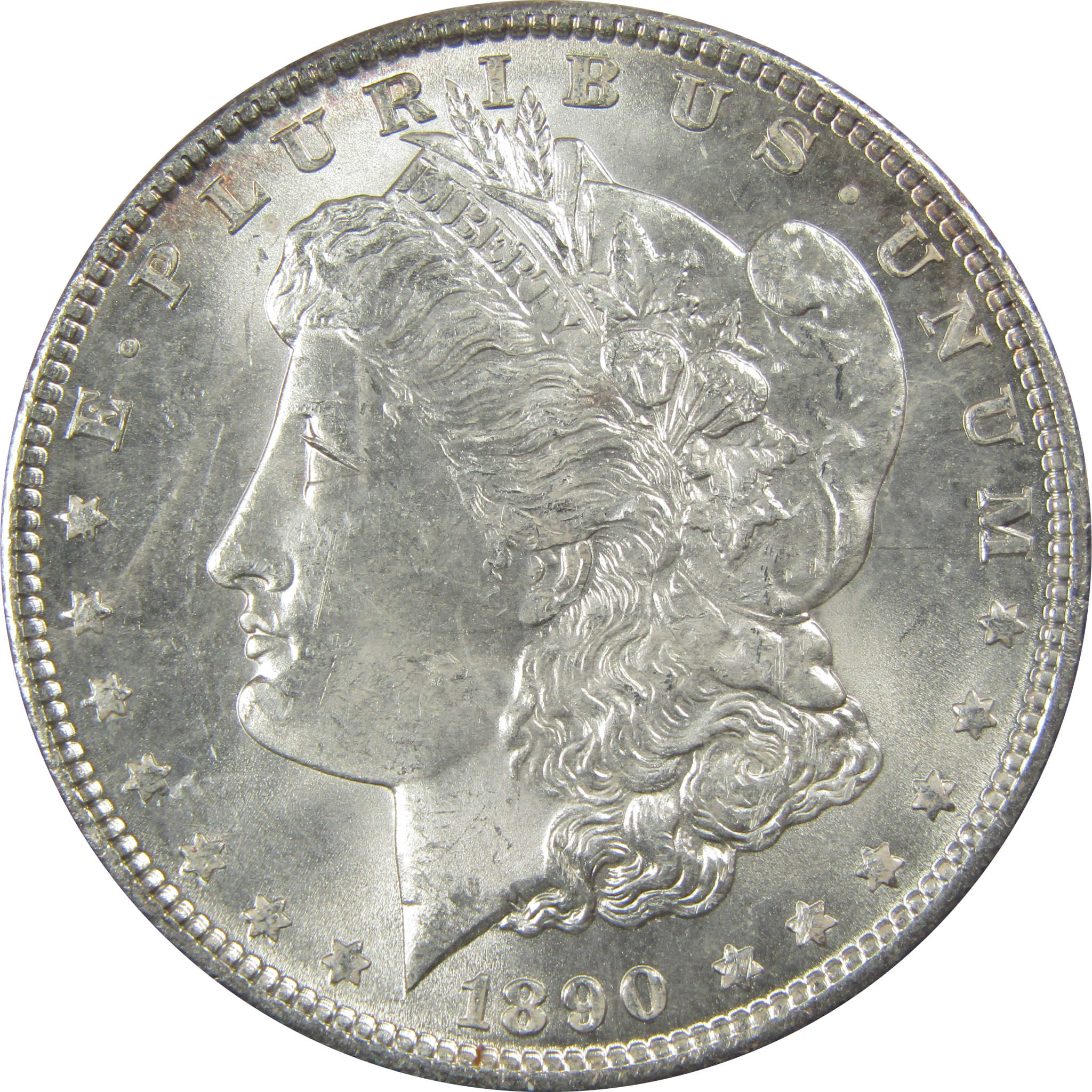 1890 Morgan Dollar Uncirculated Silver $1 Coin SKU:I22048 - Morgan coin - Morgan silver dollar - Morgan silver dollar for sale - Profile Coins & Collectibles