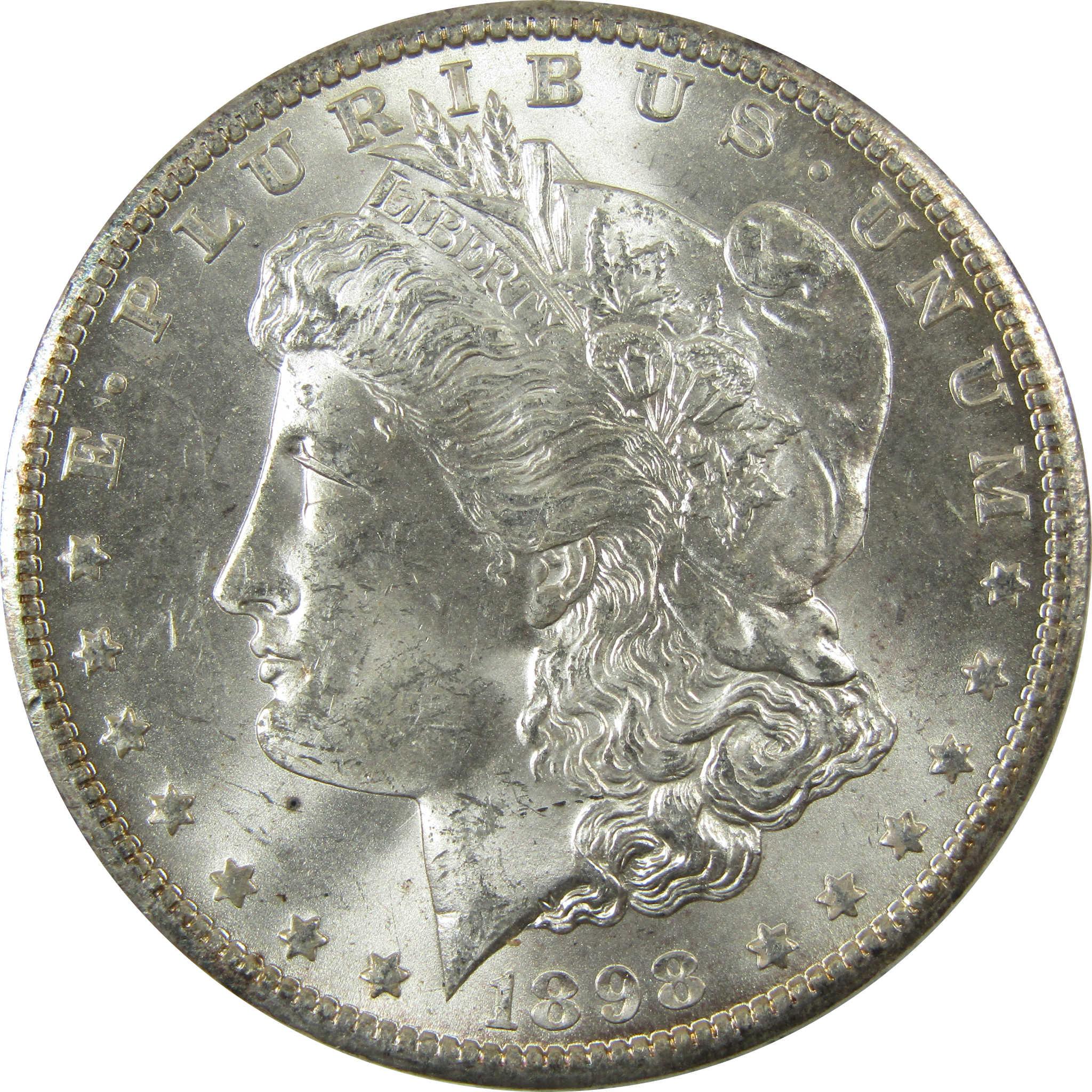 1898 O Morgan Silver Dollar Uncirculated Mint State $1 Coin SKU:CP1402 - Morgan coin - Morgan silver dollar - Morgan silver dollar for sale - Profile Coins & Collectibles
