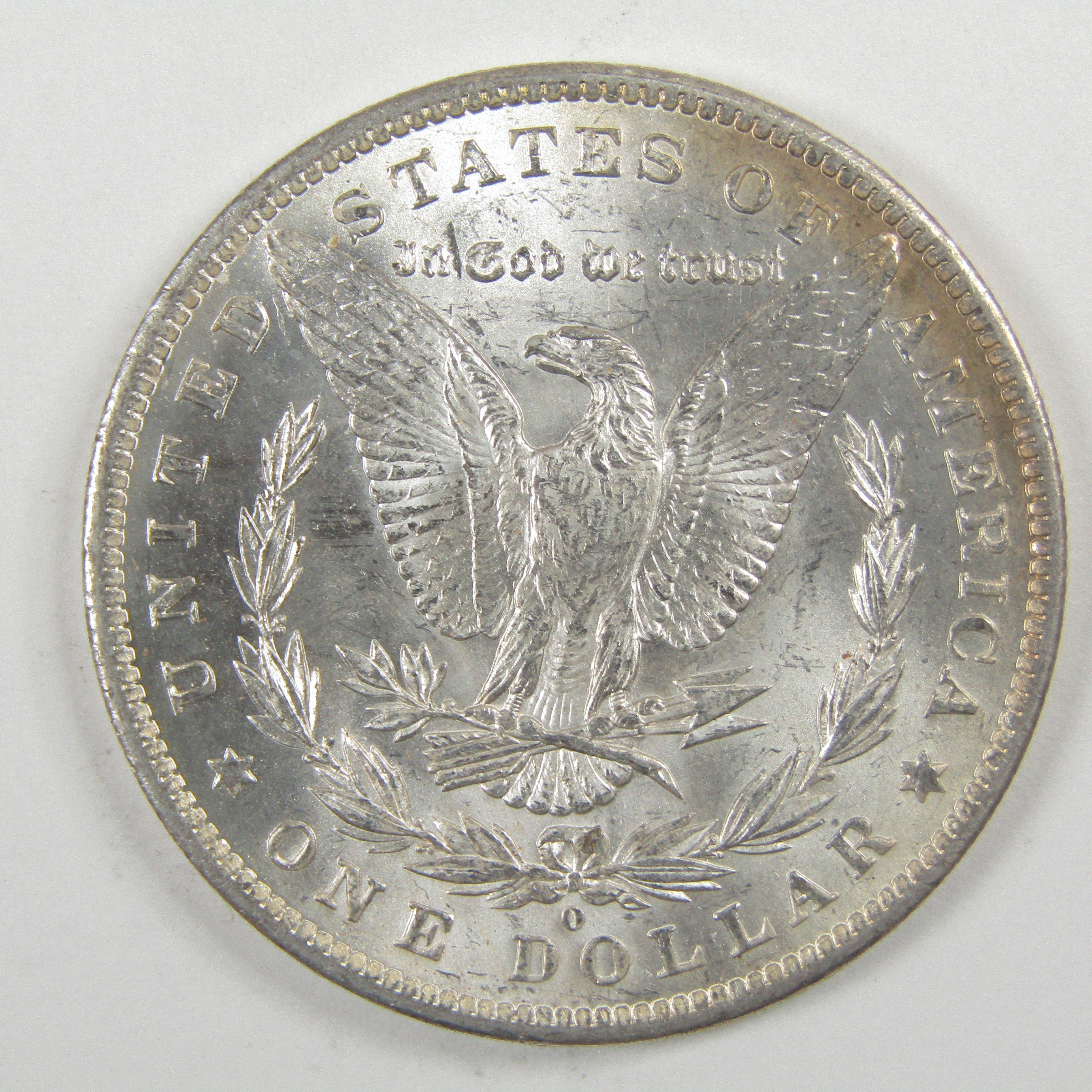1884 O Morgan Dollar Uncirculated Silver $1 Coin Toned SKU:I20719