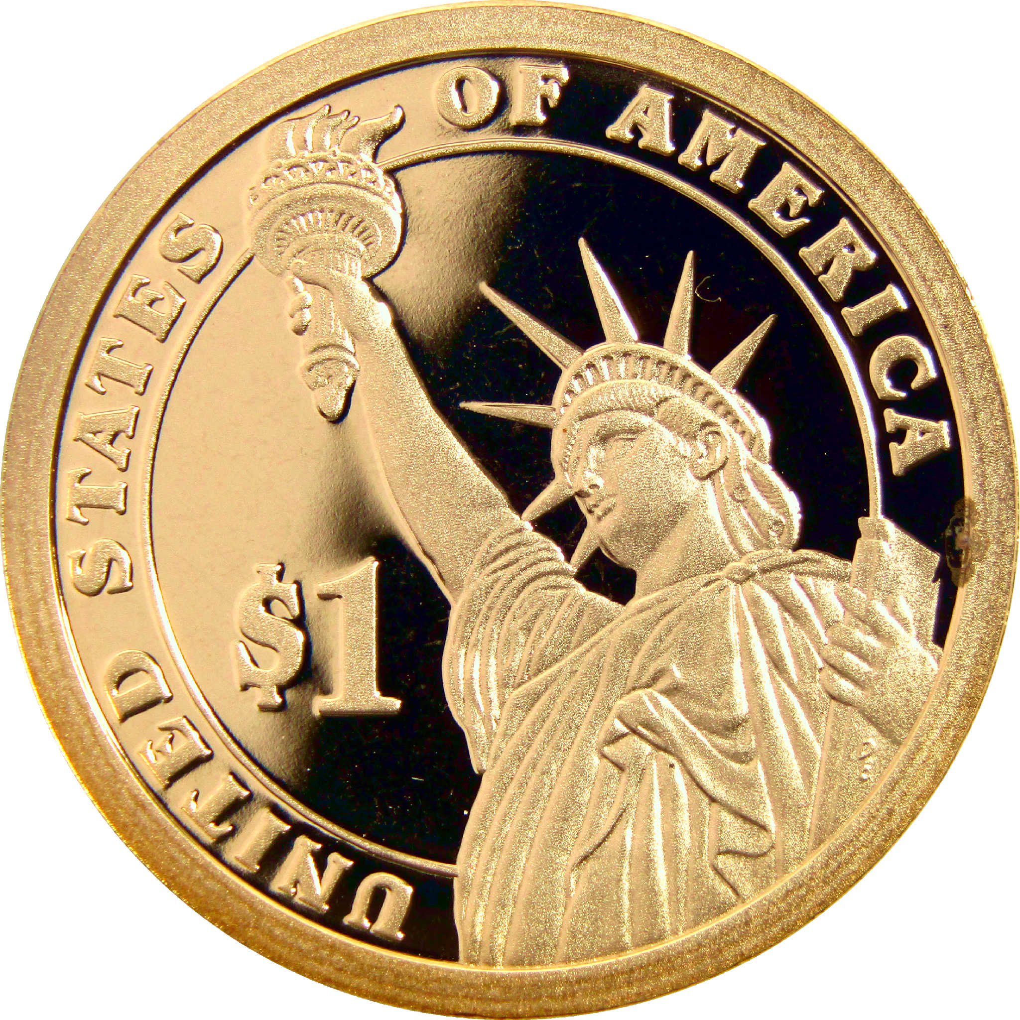 2014 S Calvin Coolidge Presidential Dollar Choice Proof $1 Coin