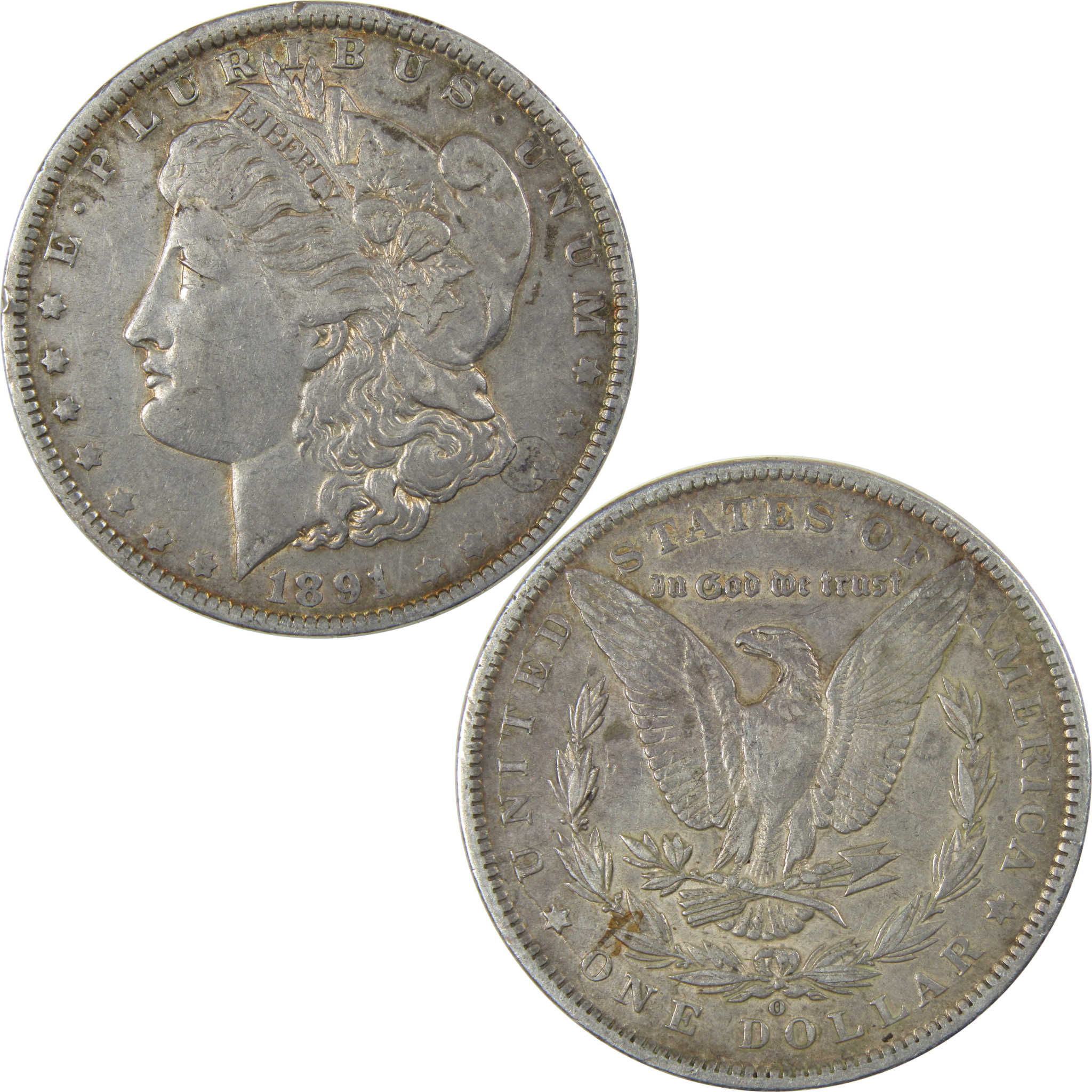 1891 O Morgan Dollar XF EF Extremely Fine Details Silver SKU:I23454