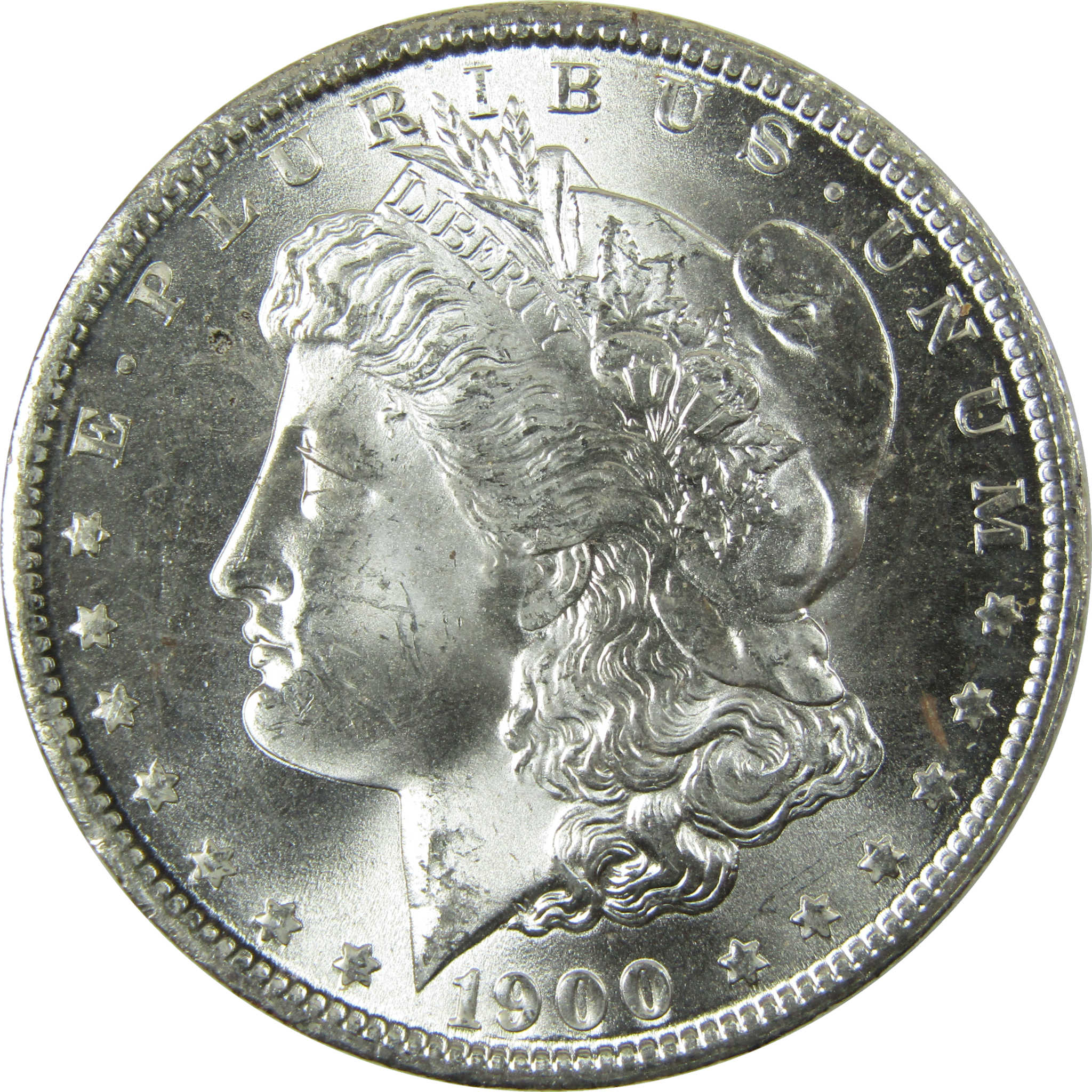 1900 O Morgan Silver Dollar Uncirculated Mint State $1 Coin SKU:I28375