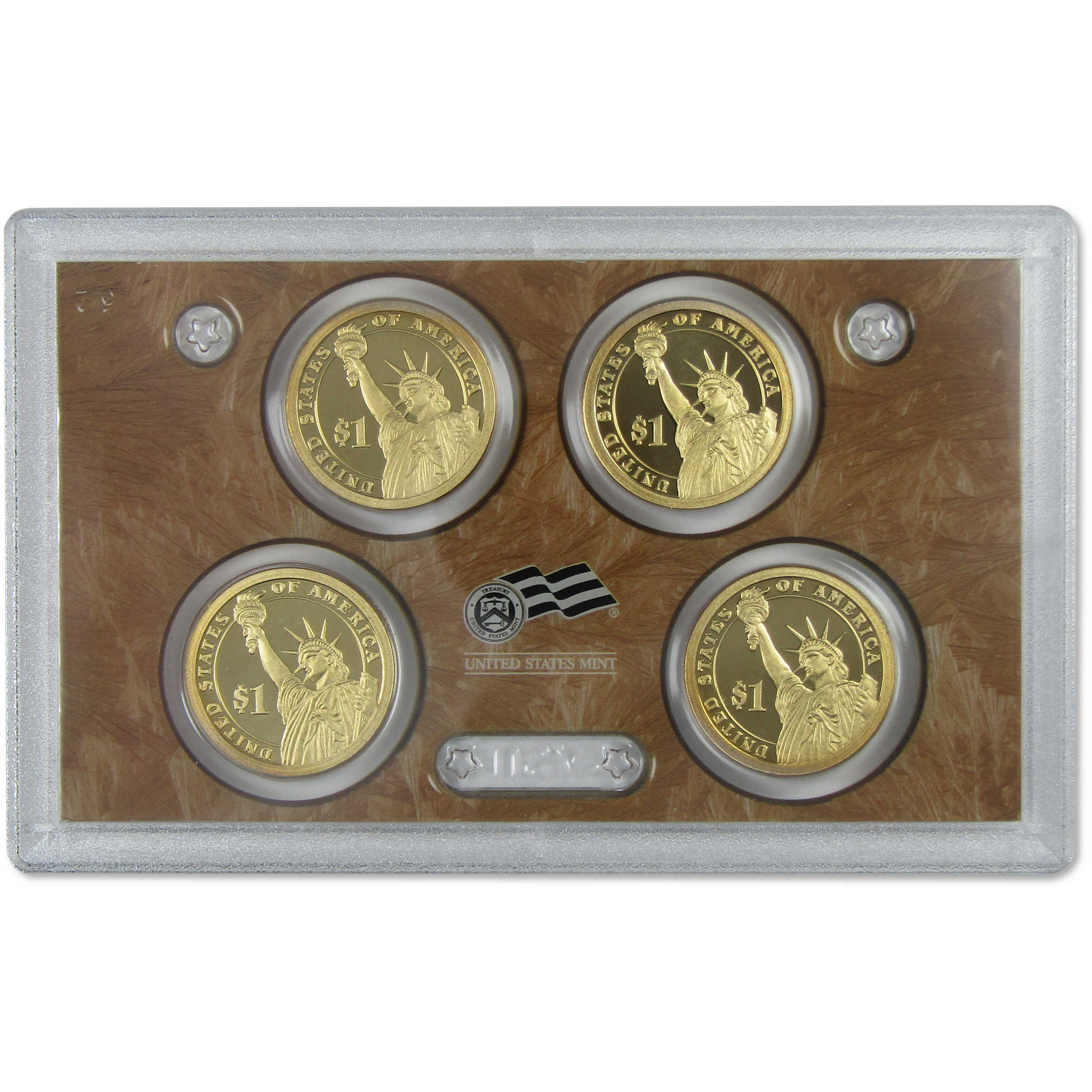 2010 Presidential Dollar Proof Set U.S. Mint Packaging OGP COA