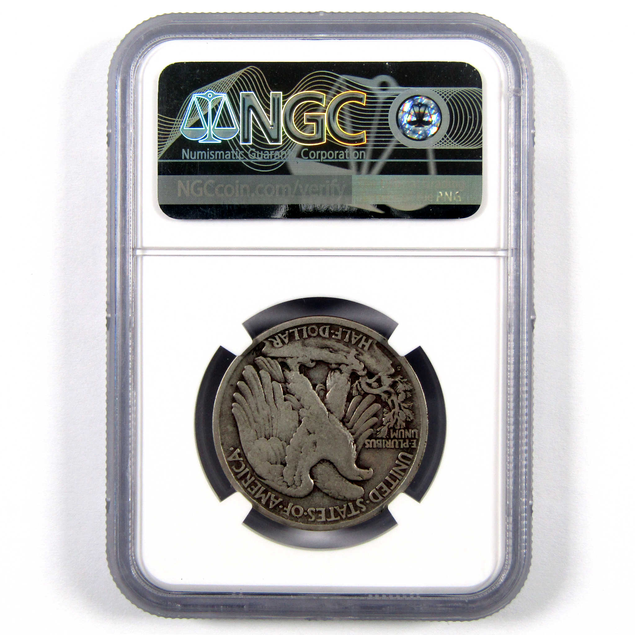 1921 S Liberty Walking Half Dollar VF 25 NGC 90% Silver 50c SKU:I10482