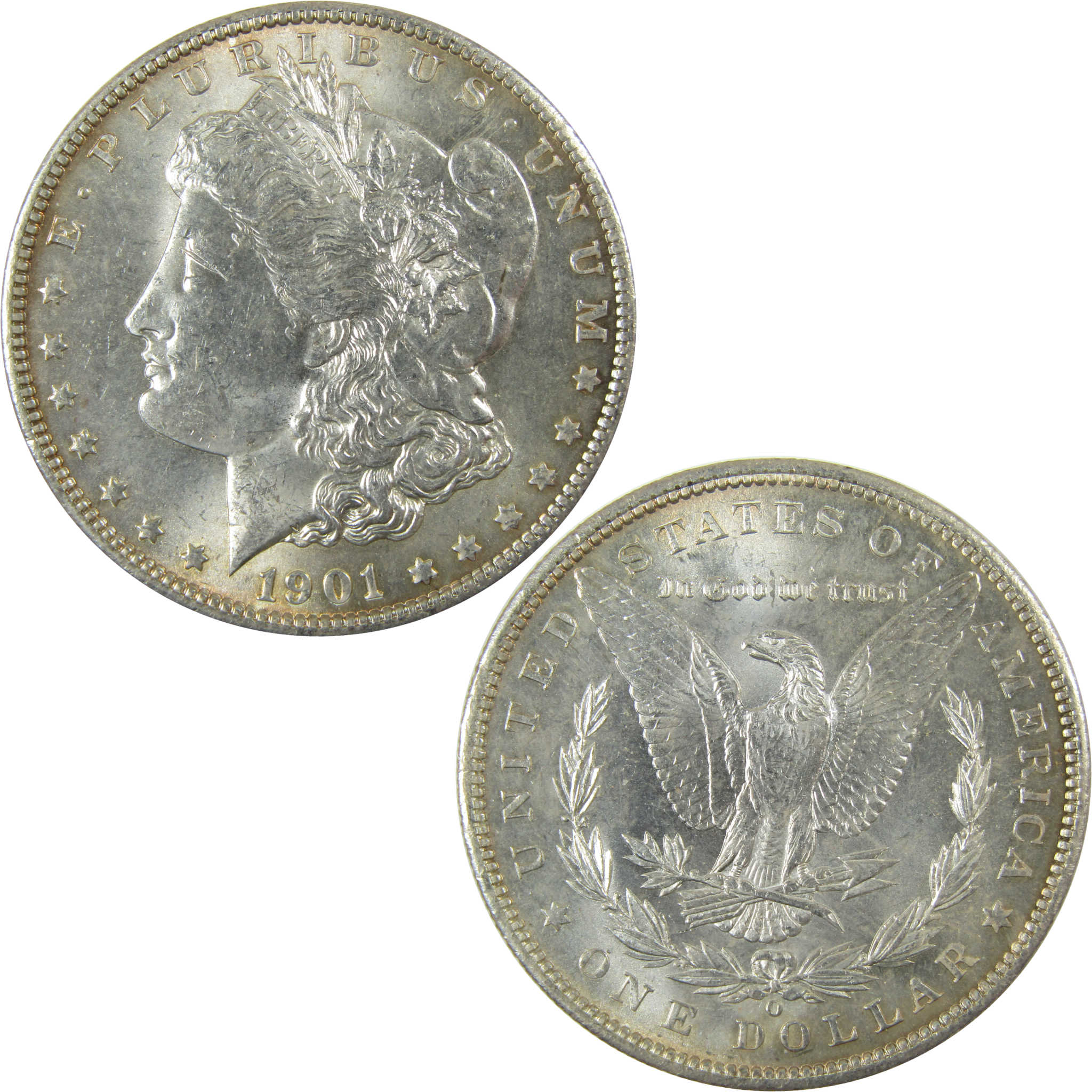 1901 O Morgan Silver Dollar Uncirculated Mint State $1 Coin SKU:I27798