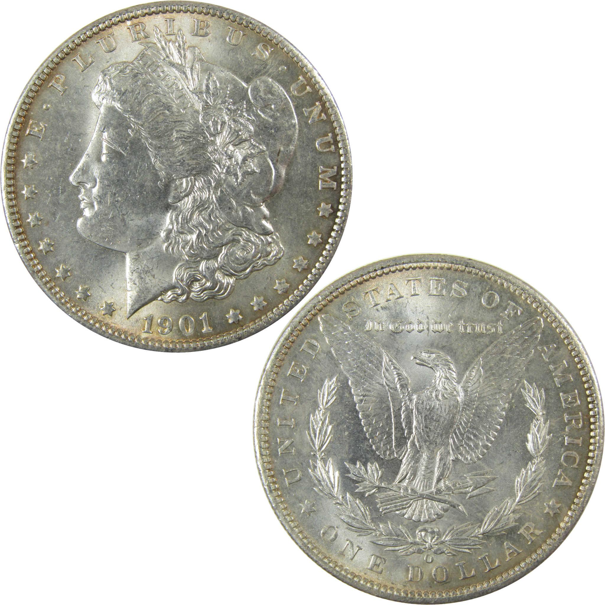 1901 O Morgan Silver Dollar Uncirculated Mint State $1 Coin SKU:I27798 - Morgan coin - Morgan silver dollar - Morgan silver dollar for sale - Profile Coins & Collectibles
