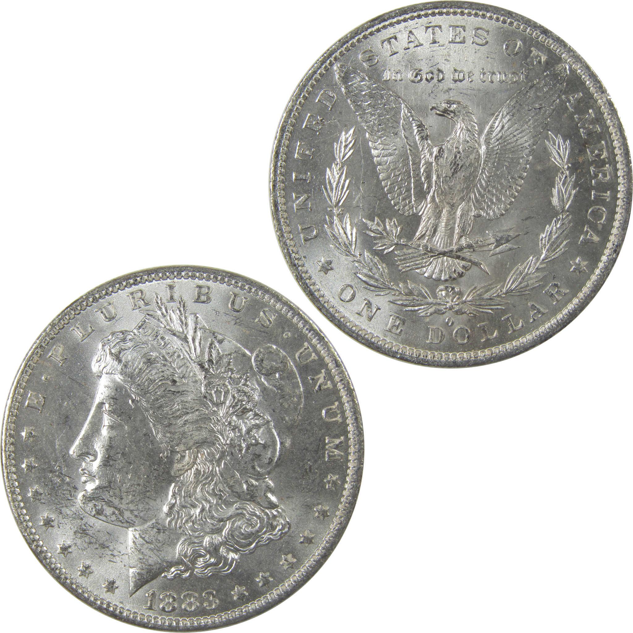 1883 O Morgan Silver Dollar Uncirculated Mint State $1 Coin SKU:I24831 - Morgan coin - Morgan silver dollar - Morgan silver dollar for sale - Profile Coins & Collectibles