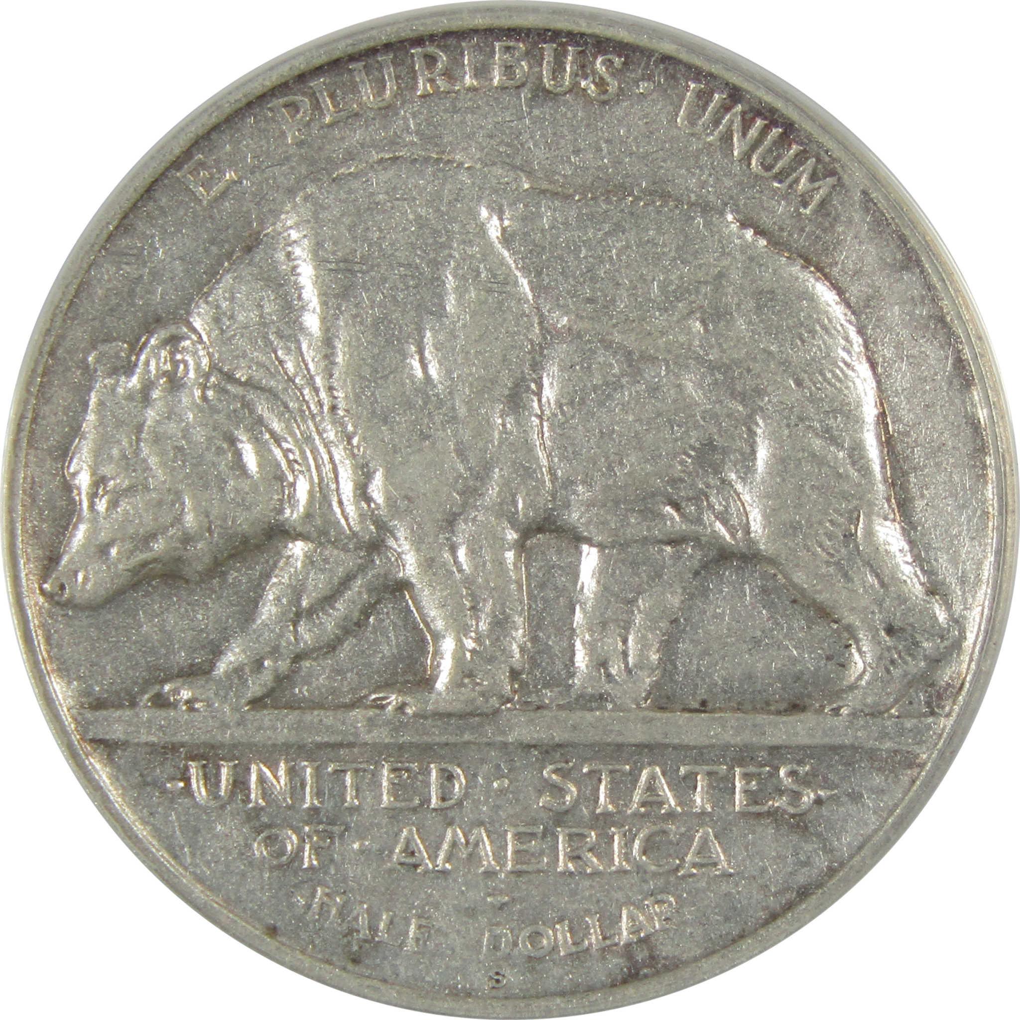California Diamond Jubilee 50C 1925 S AU 55 Details ANACS SKU:CP152