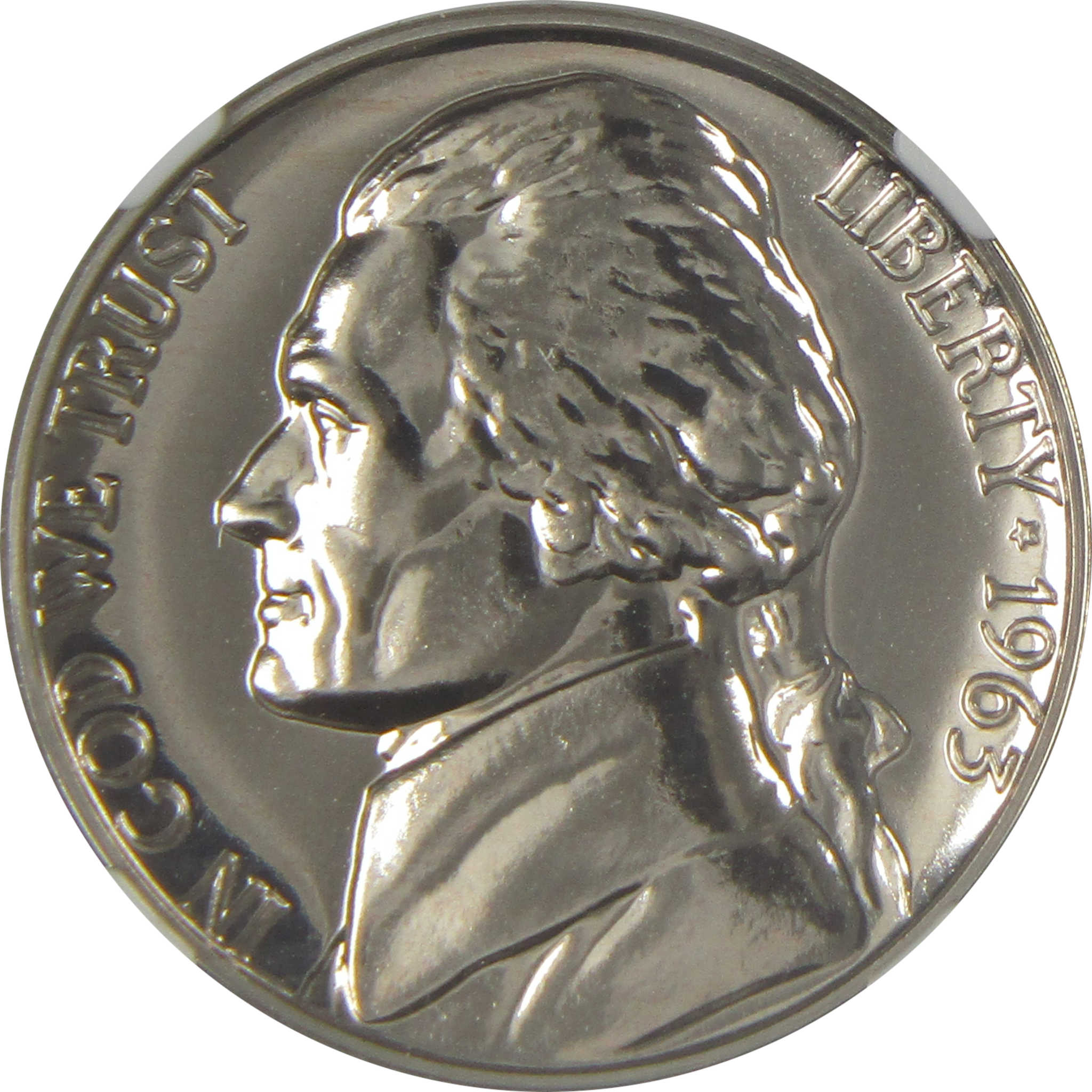1963 Jefferson Nickel PF 68 NGC Proof 5c Coin SKU:I20650