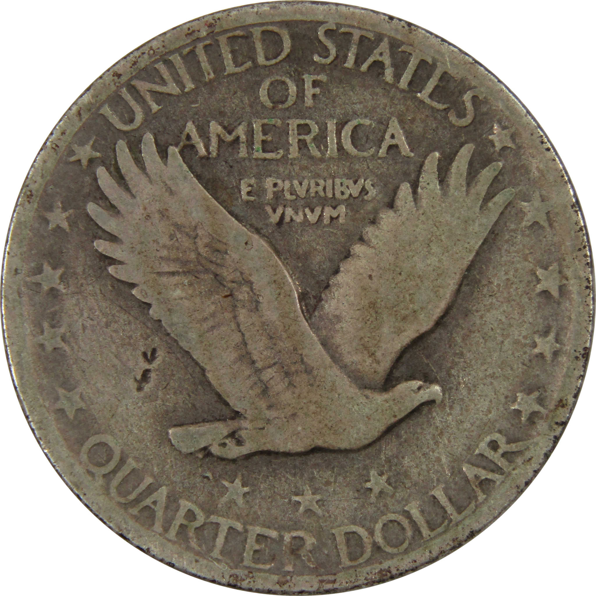 1927 S Standing Liberty Quarter VG Very Good 90% Silver SKU:I8417