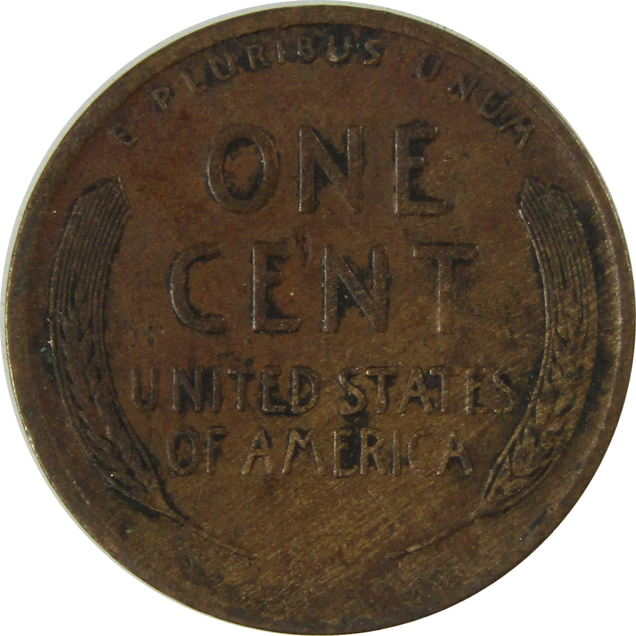 1909 Lincoln Wheat Cent VF Very Fine Penny 1c Coin SKU:I26749