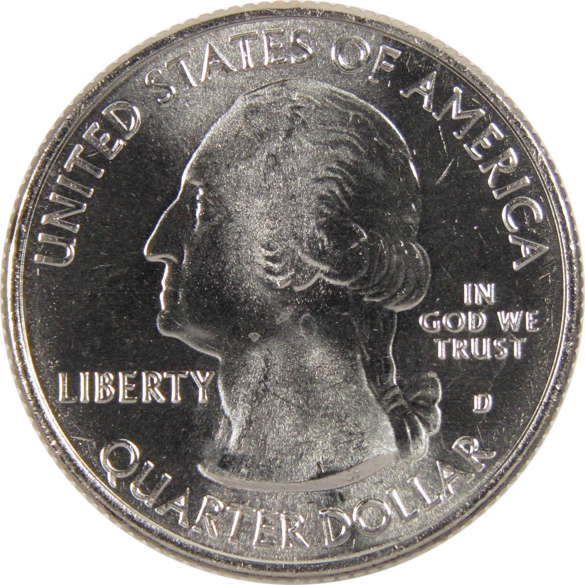 2019 P&D National Park Quarter 10 Coin Set Uncirculated