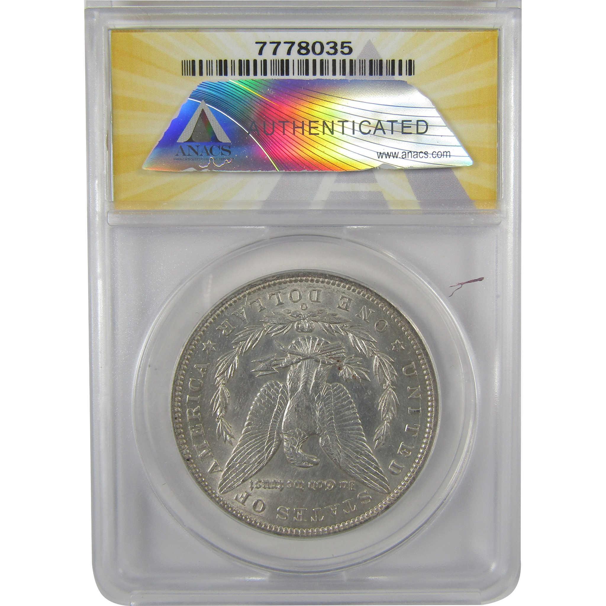 1896 O Morgan Dollar AU 55 Details ANACS Silver $1 Coin SKU:I19000 - Morgan coin - Morgan silver dollar - Morgan silver dollar for sale - Profile Coins & Collectibles