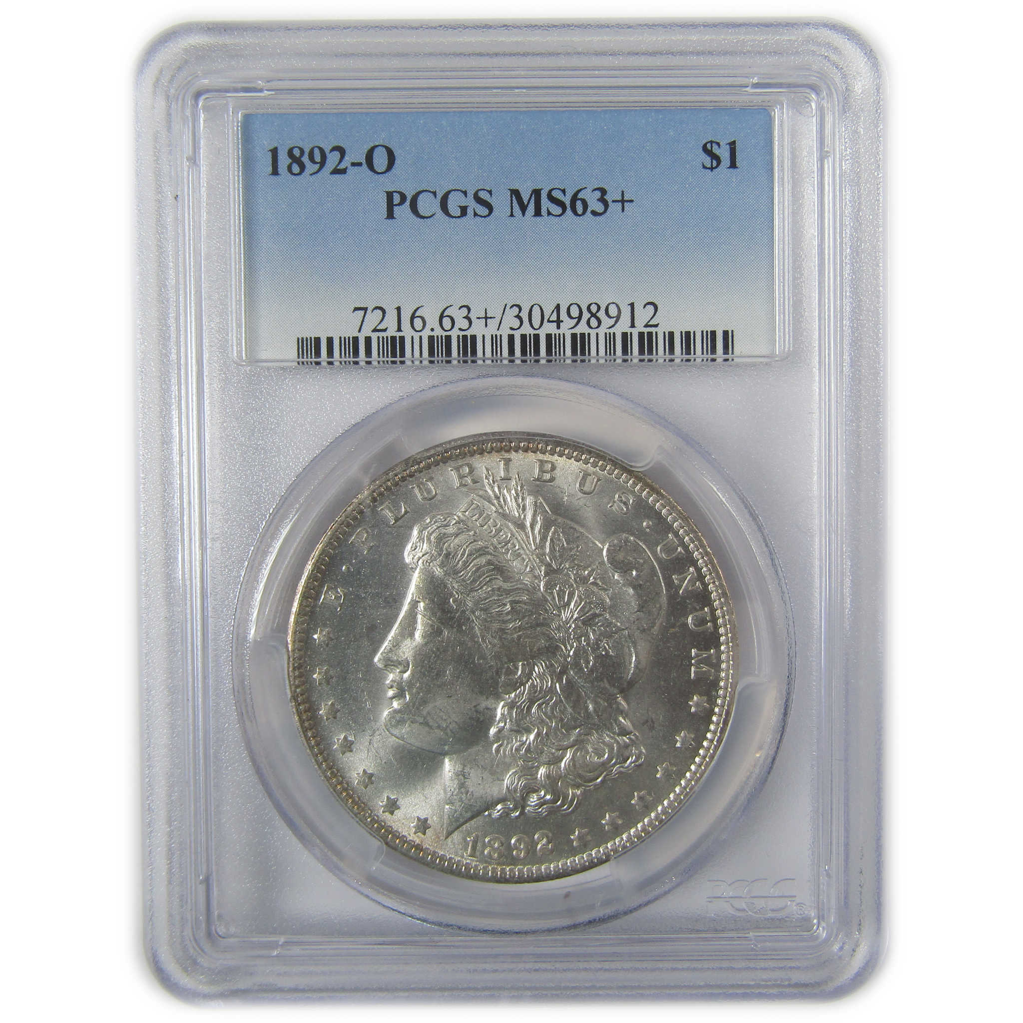 1892 O Morgan Dollar MS 63+ PCGS Silver Uncirculated SKU:I19912 - Morgan coin - Morgan silver dollar - Morgan silver dollar for sale - Profile Coins & Collectibles