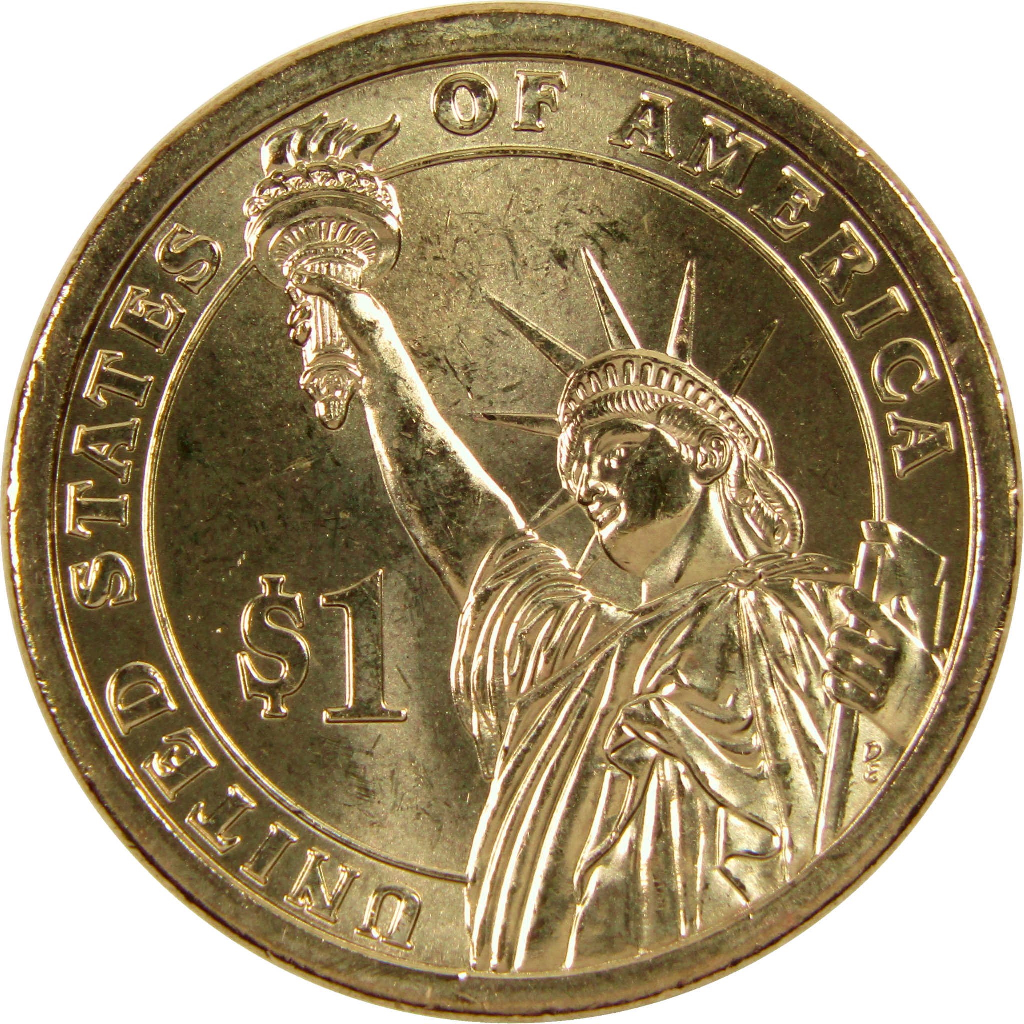 2007 D James Madison Presidential Dollar BU Uncirculated $1 Coin