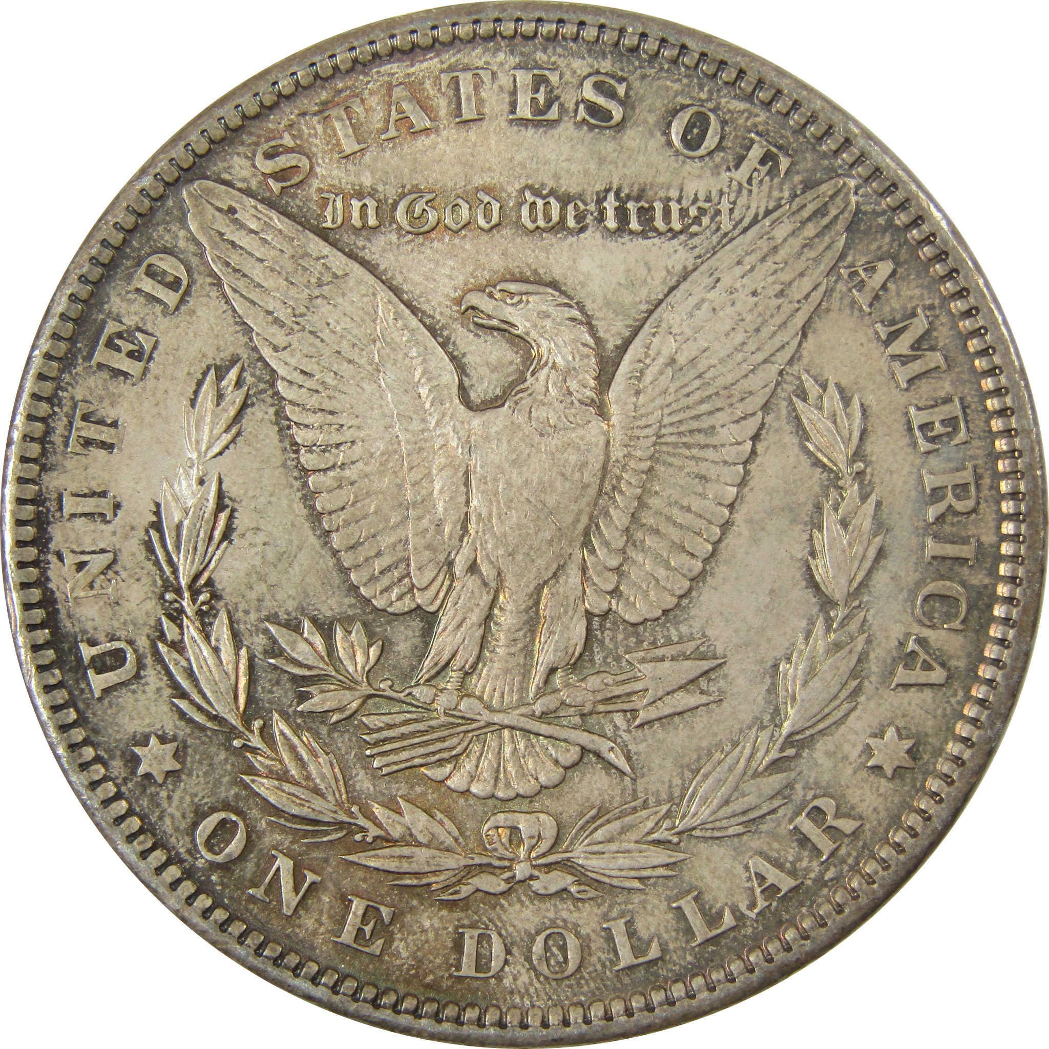 1898 Morgan Silver Dollar Uncirculated Mint State Toned SKU:CP658