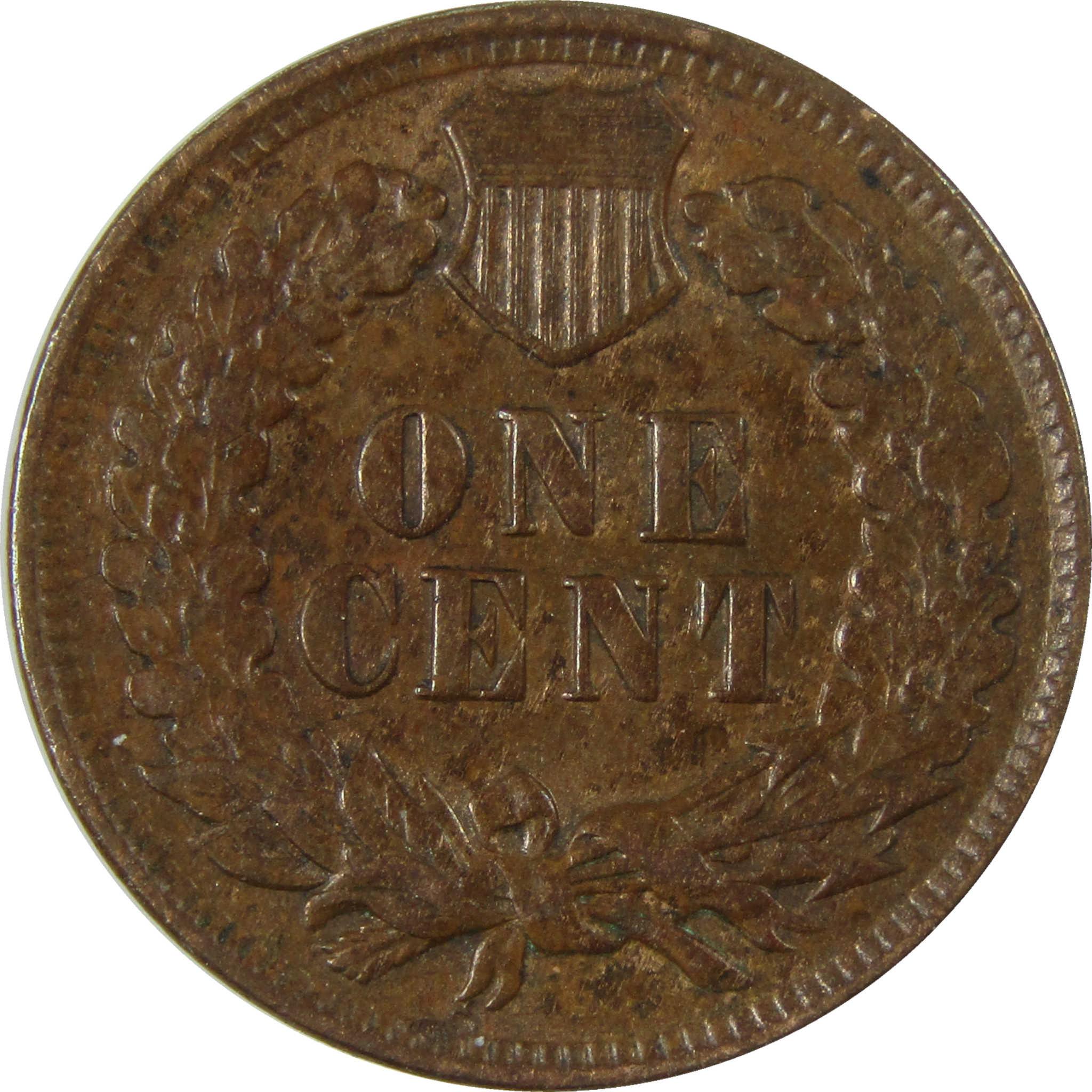 1908 Indian Head Cent XF EF Extremely Fine Penny 1c Coin SKU:I26950