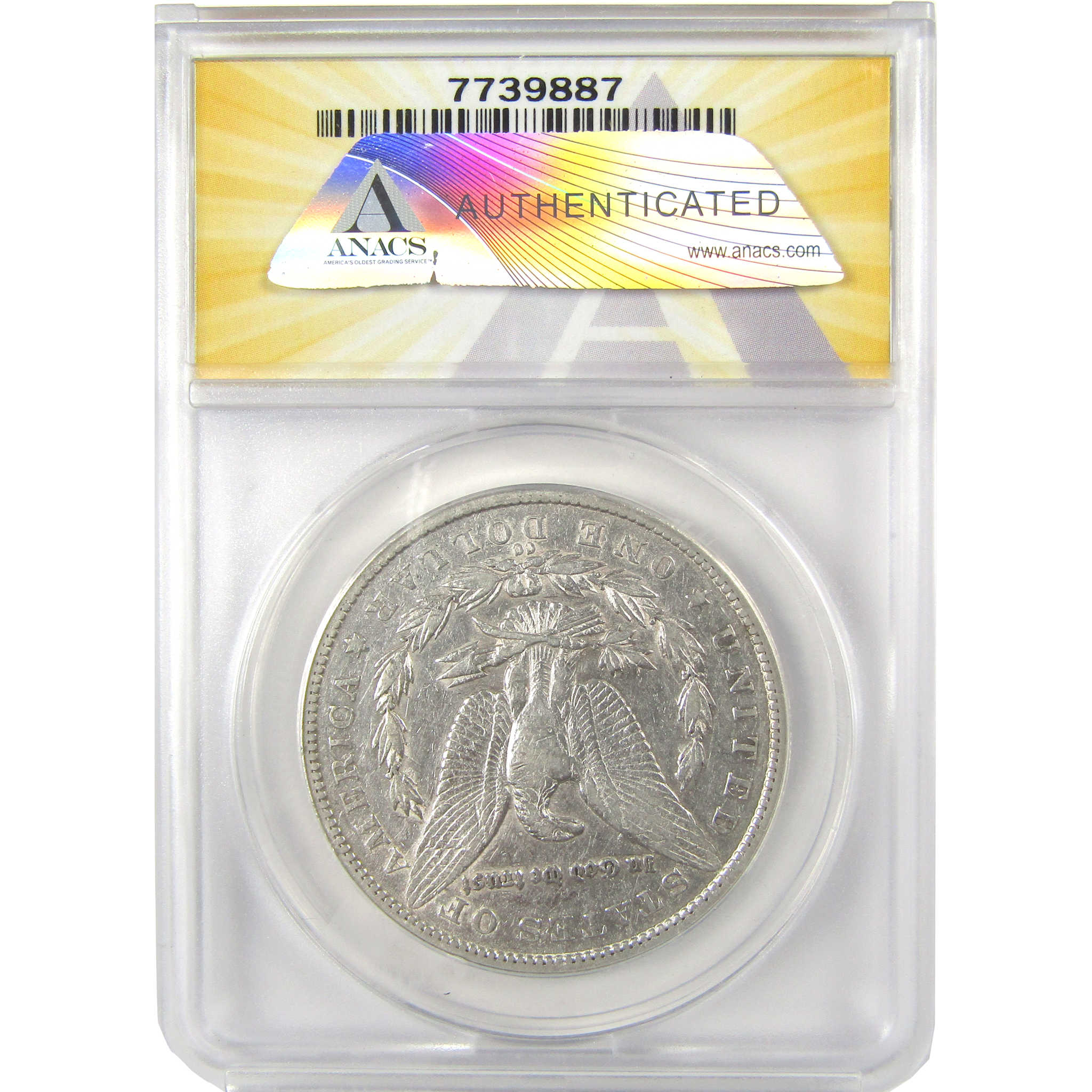 1879 CC Morgan Dollar VF 35 Details ANACS Silver $1 Coin SKU:I21892 - Morgan coin - Morgan silver dollar - Morgan silver dollar for sale - Profile Coins & Collectibles