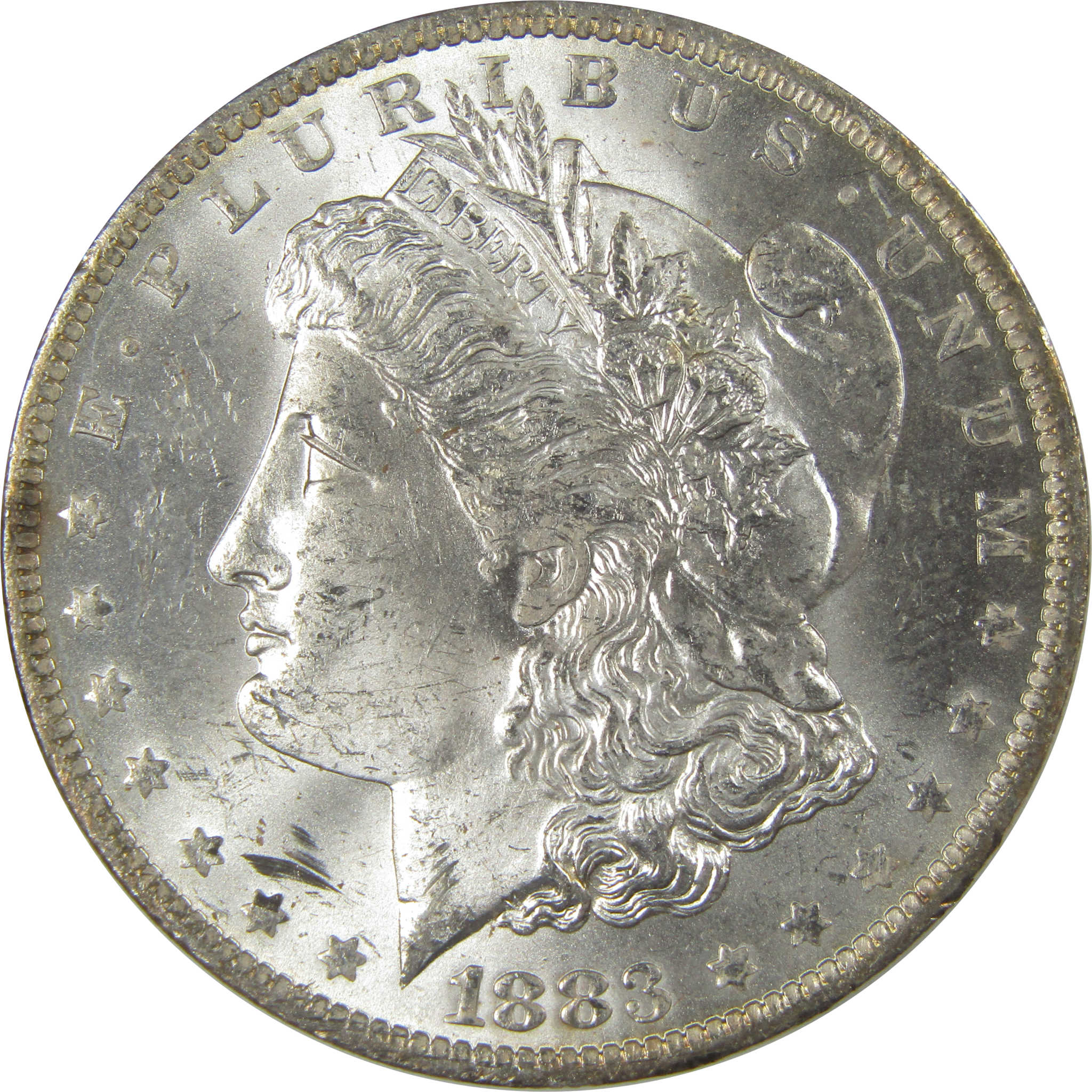 1883 O Morgan Dollar Uncirculated Silver $1 Coin SKU:CPC1019 - Morgan coin - Morgan silver dollar - Morgan silver dollar for sale - Profile Coins & Collectibles