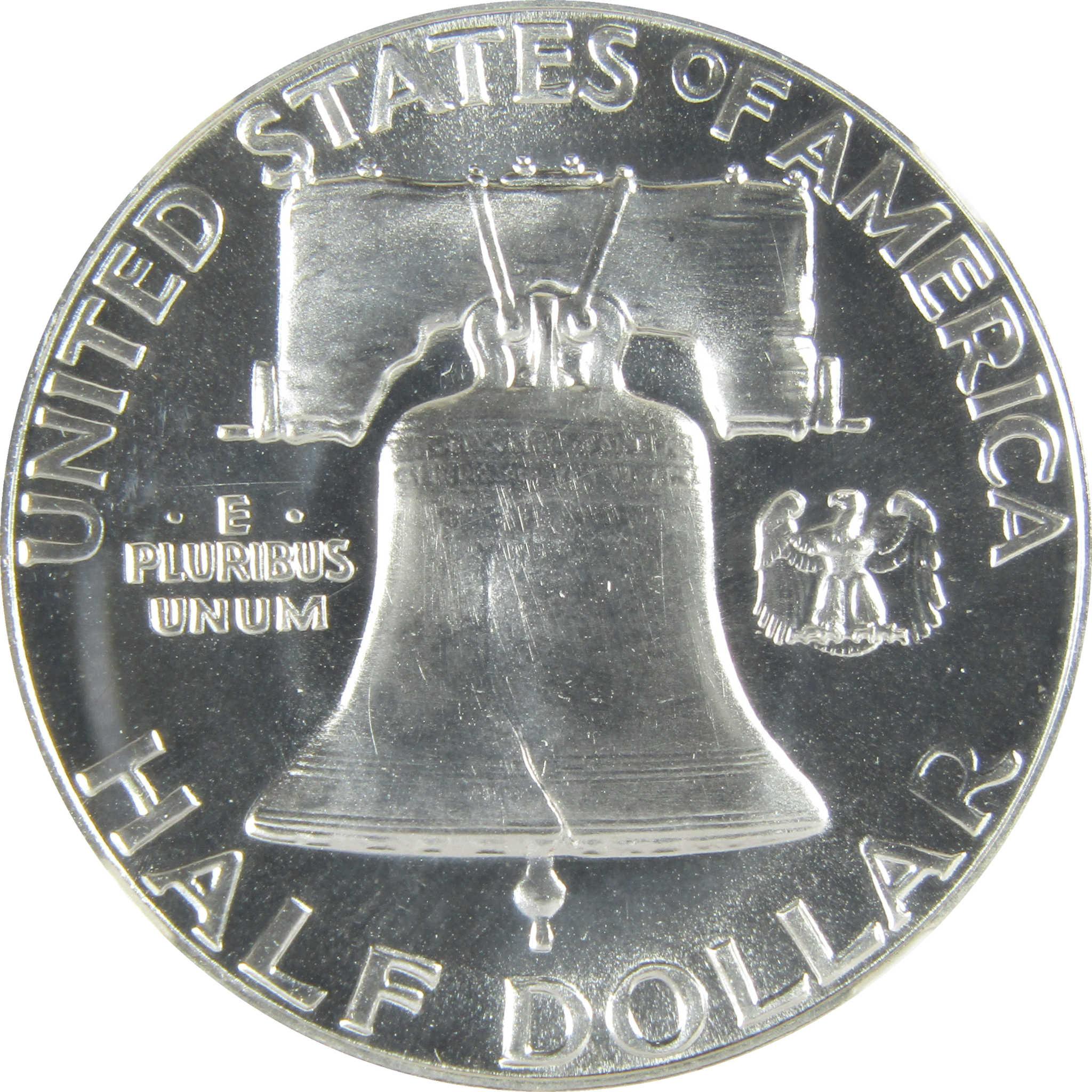 1955 Franklin Silver Half Dollar PF 68 NGC Proof 50c Coin SKU:I27408