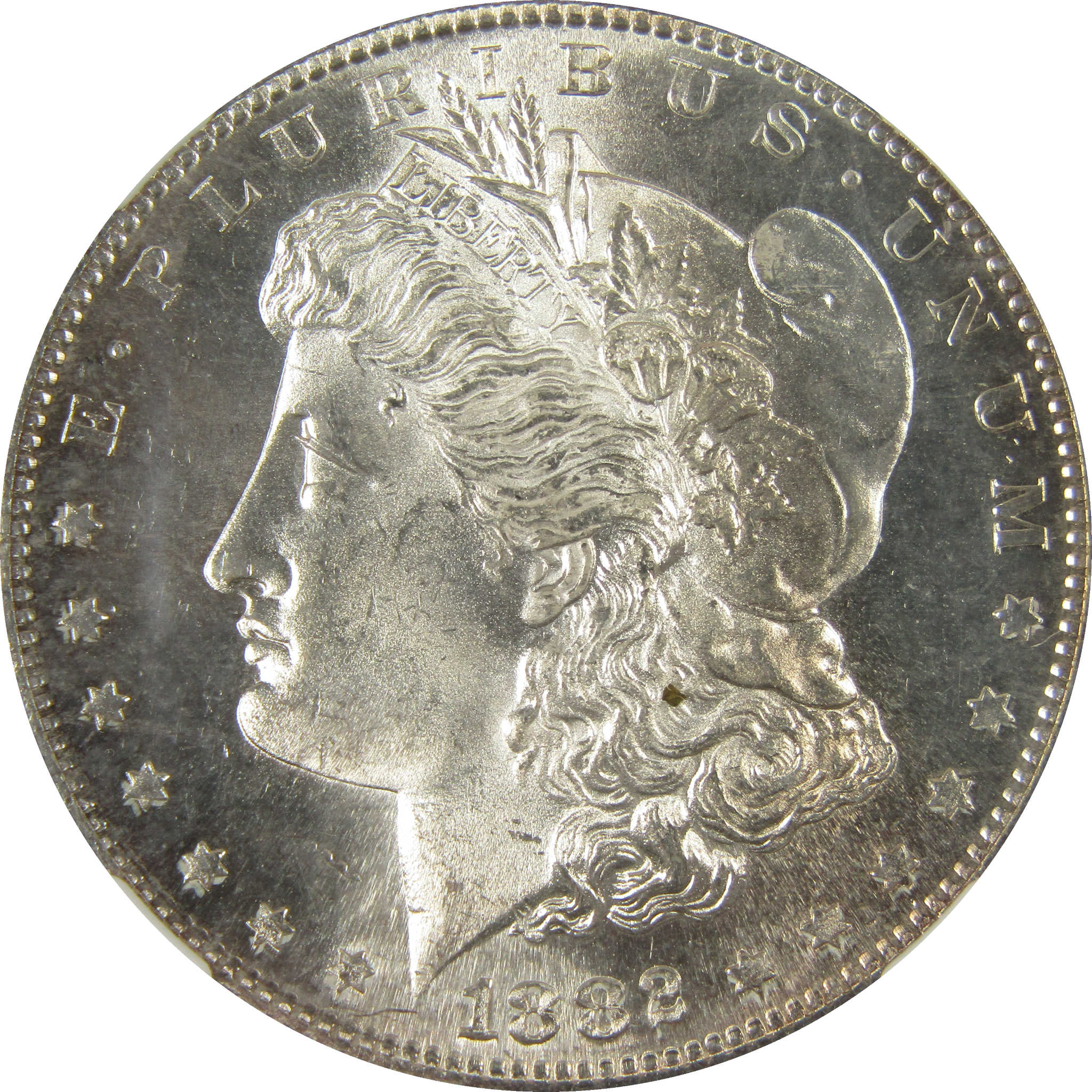 1882 S Morgan Silver Dollar MS 64 NGC Uncirculated $1 Coin SKU:I27904