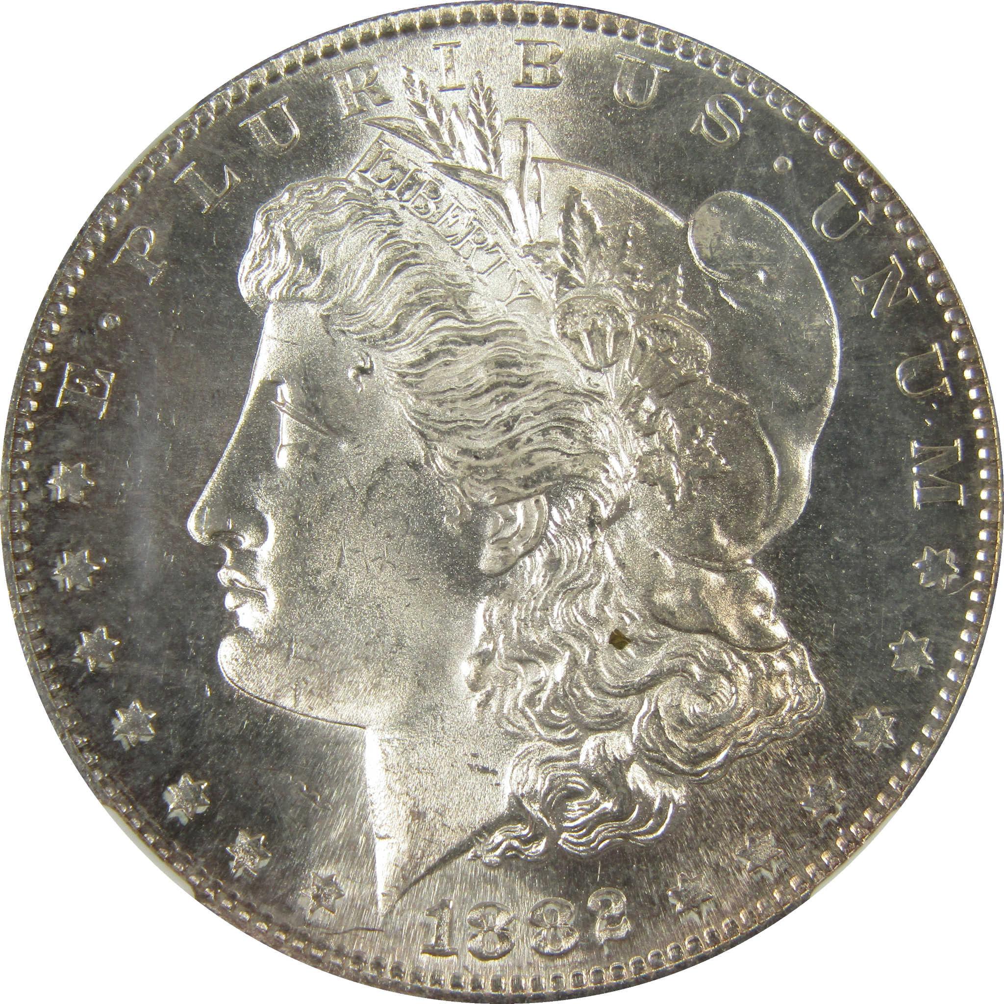1882 S Morgan Silver Dollar MS 64 NGC Uncirculated $1 Coin SKU:I27904 - Morgan coin - Morgan silver dollar - Morgan silver dollar for sale - Profile Coins & Collectibles