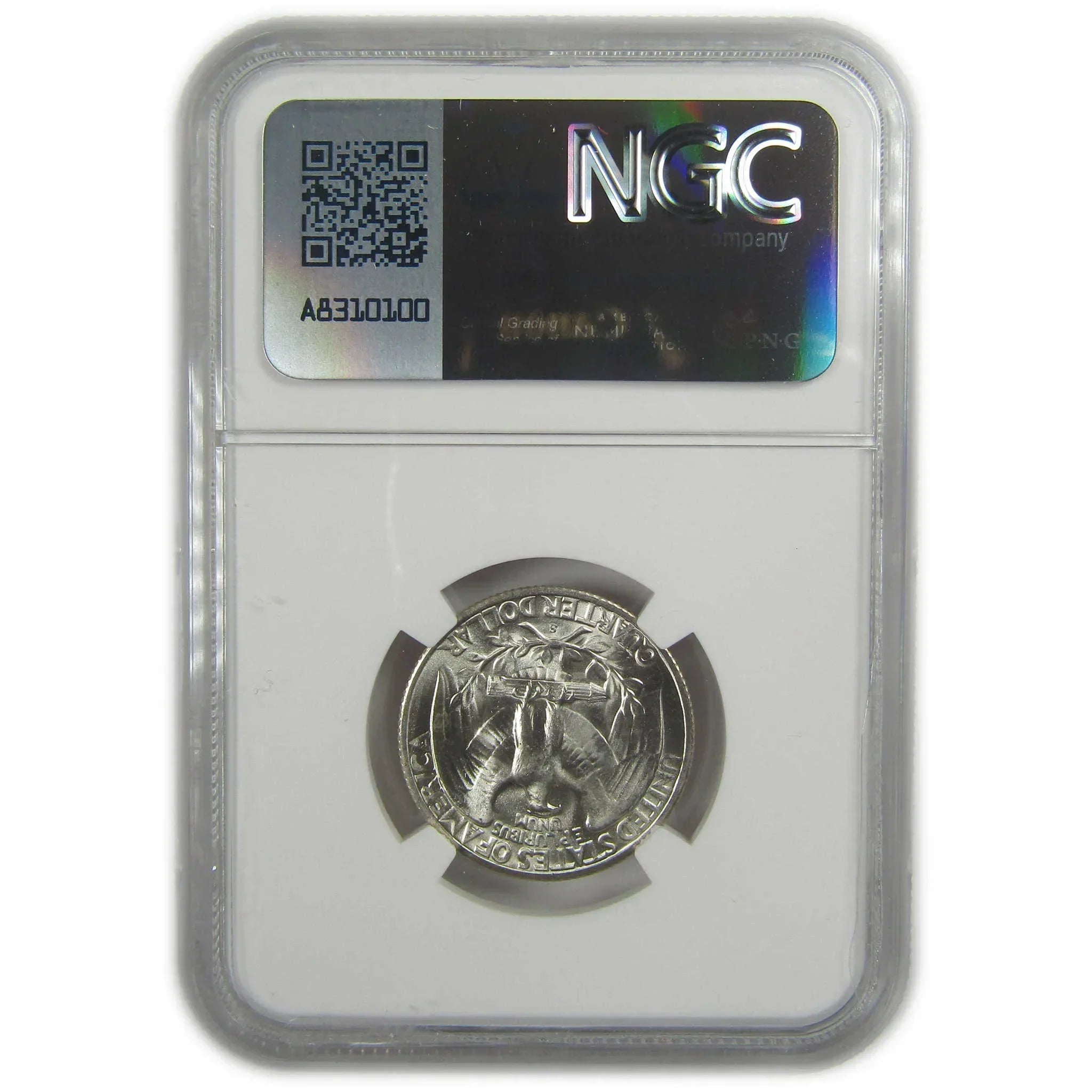 1946 S Washington Quarter MS 66 NGC Silver Bag Fragment SKU:I20511