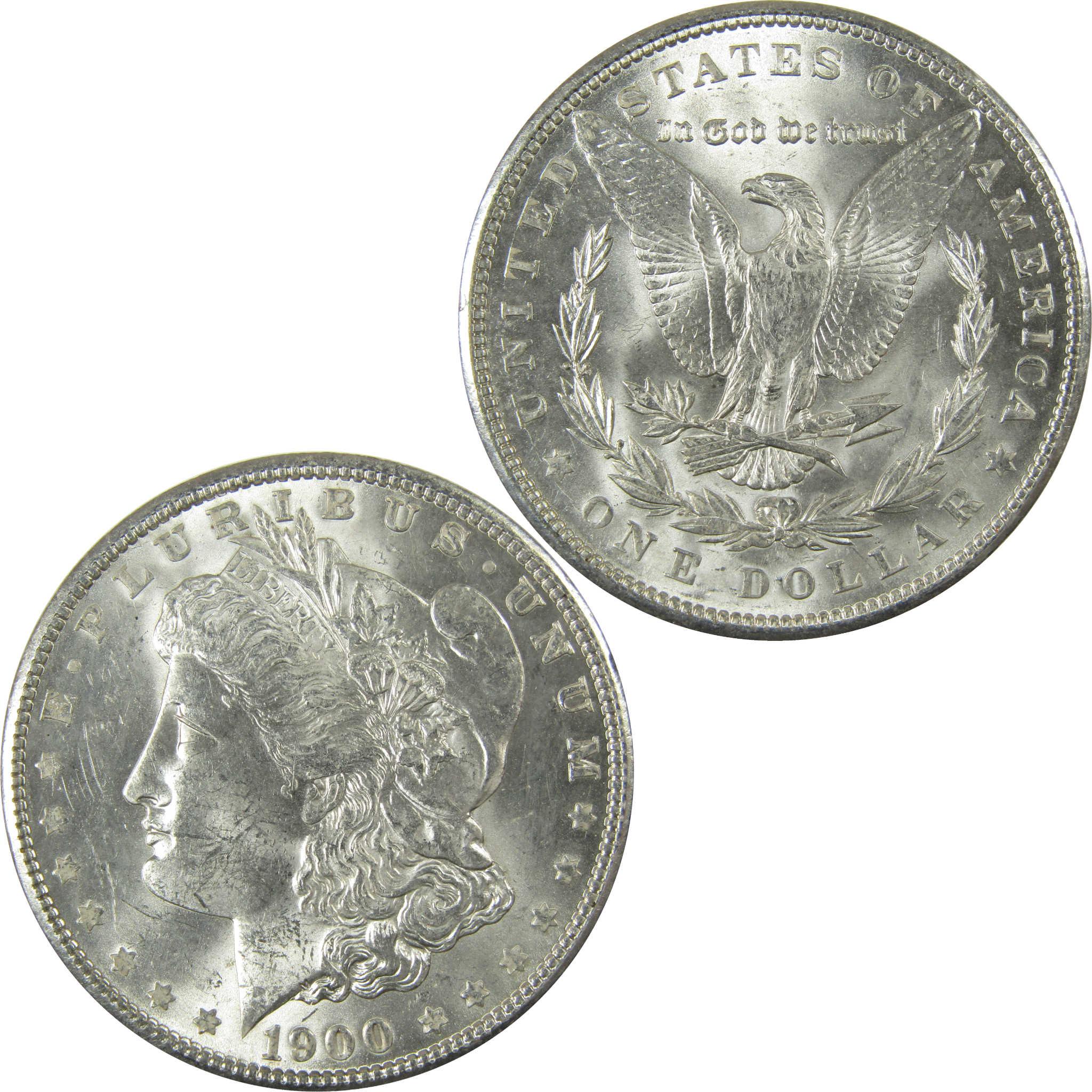 1900 Morgan Silver Dollar Uncirculated Mint State $1 Coin SKU:I27750 - Morgan coin - Morgan silver dollar - Morgan silver dollar for sale - Profile Coins & Collectibles