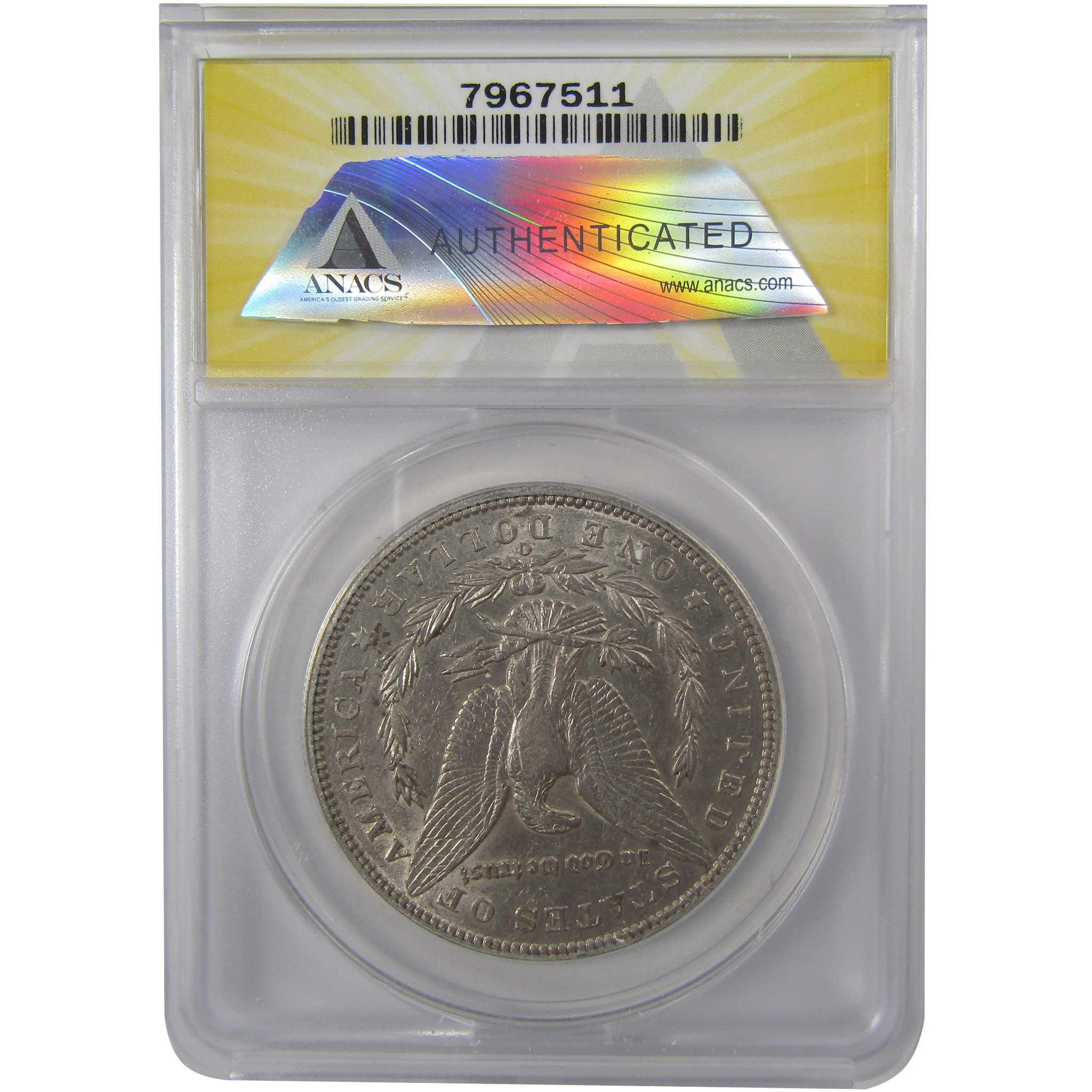 1894 O Morgan Silver Dollar AU 50 Details ANACS $1 Coin SKU:I24947 - Morgan coin - Morgan silver dollar - Morgan silver dollar for sale - Profile Coins & Collectibles