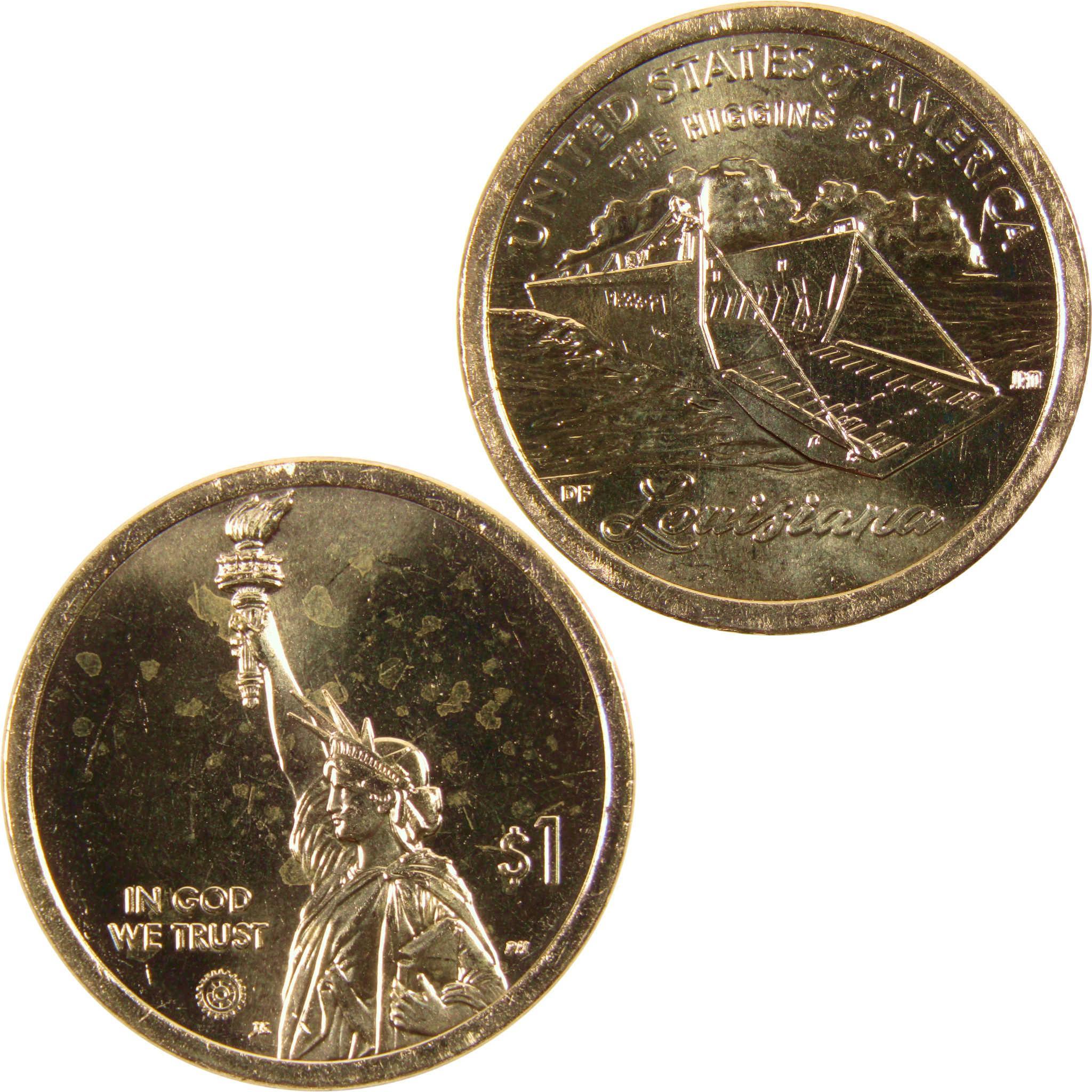 2023 D Higgins Boat American Innovation Dollar BU Uncirculated $1 Coin