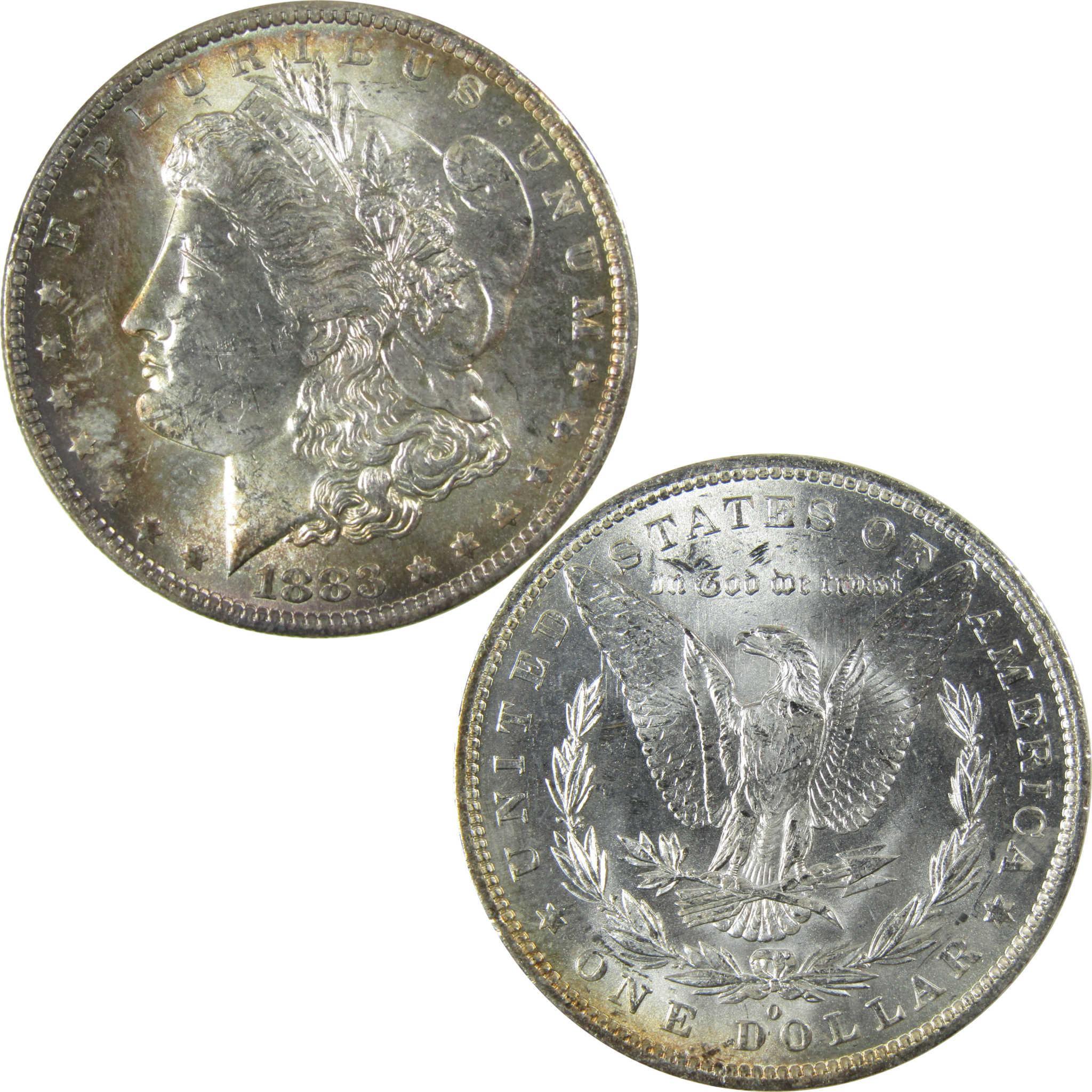 1883-1885 New Orleans Morgan Silver Dollar Set Uncirculated SKU:CP748