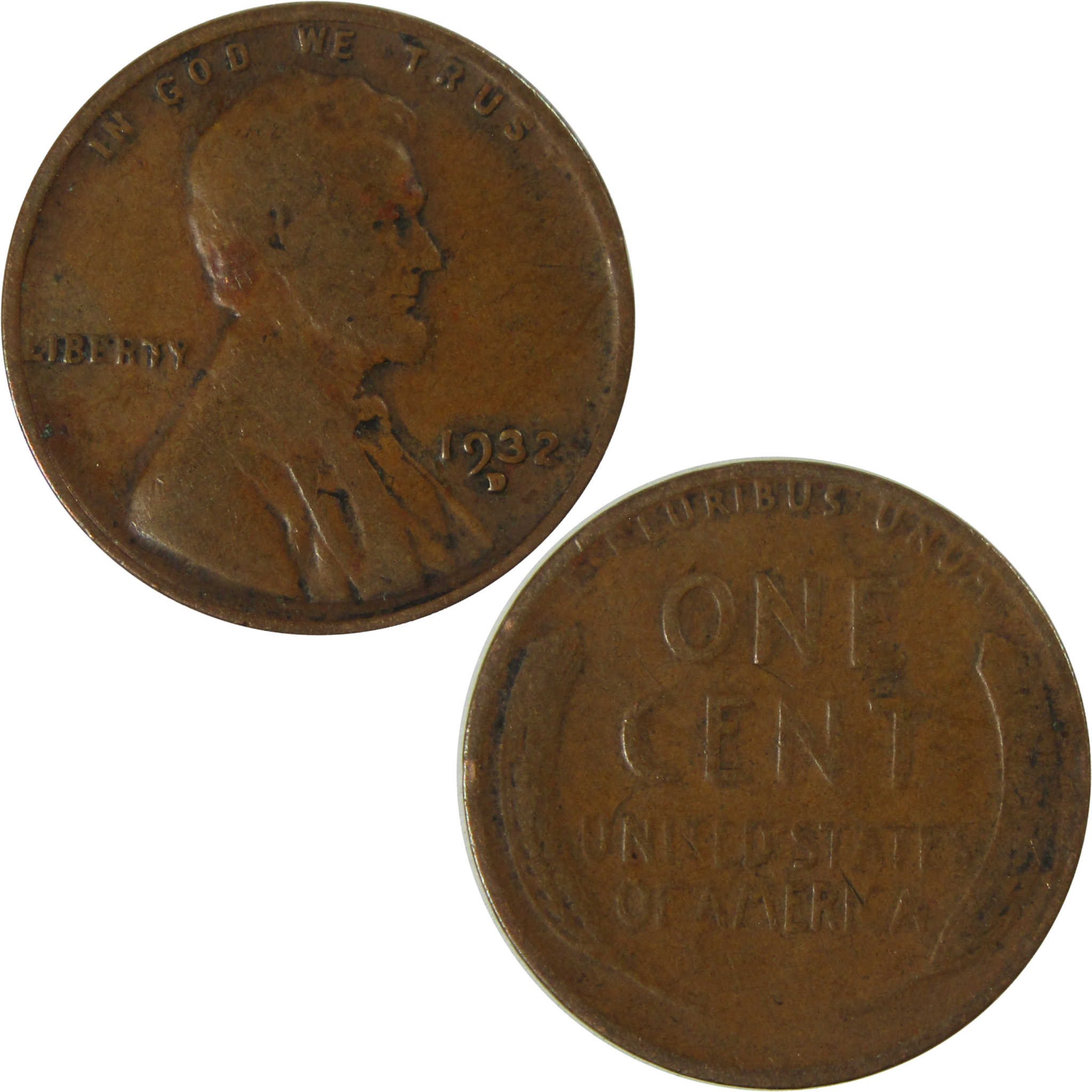 1932 D Lincoln Wheat Cent VG Very Good Penny 1c Coin SKU:I26776