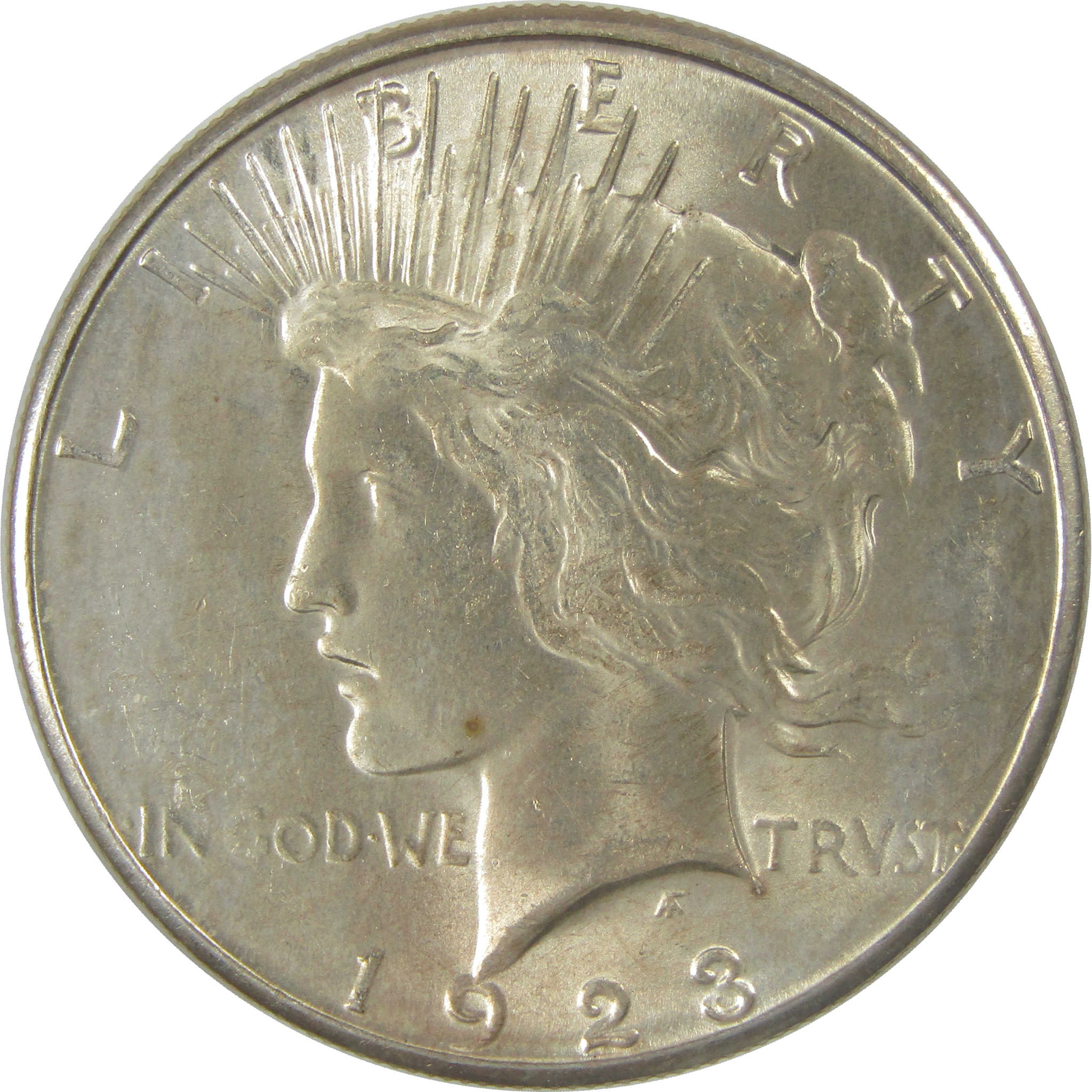 1923 S Peace Silver Dollar BU Very Choice Uncirculated Mint State