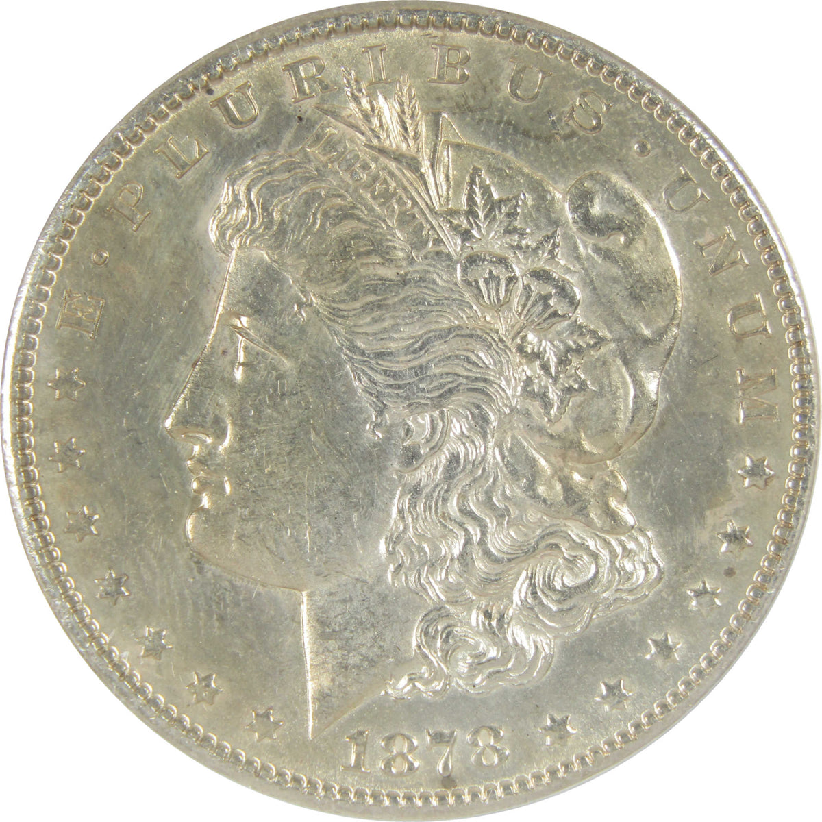 1878 S Morgan Silver Dollar MS 62 ANACS $1 Coin SKU:I28761 - Morgan coin - Morgan silver dollar - Morgan silver dollar for sale - Profile Coins & Collectibles