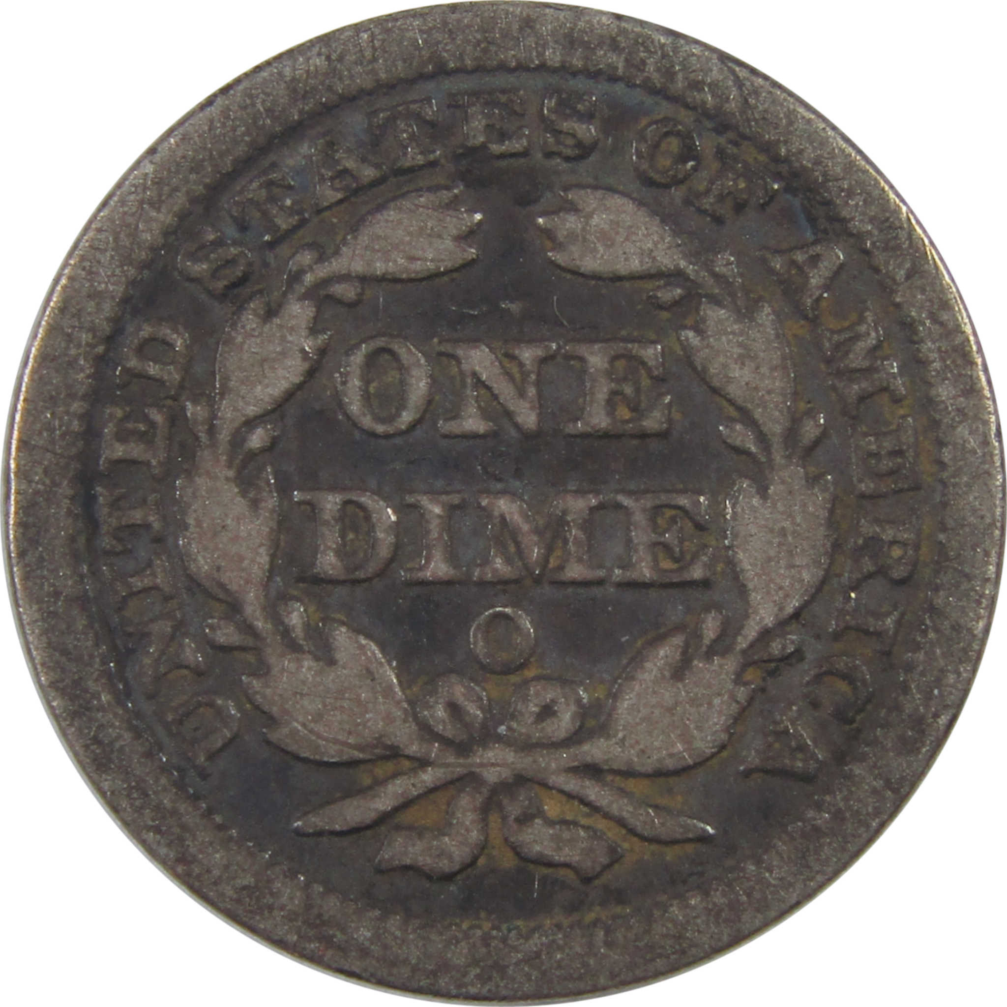 1856 O Seated Liberty Dime G Good Silver 10c Coin SKU:I18813